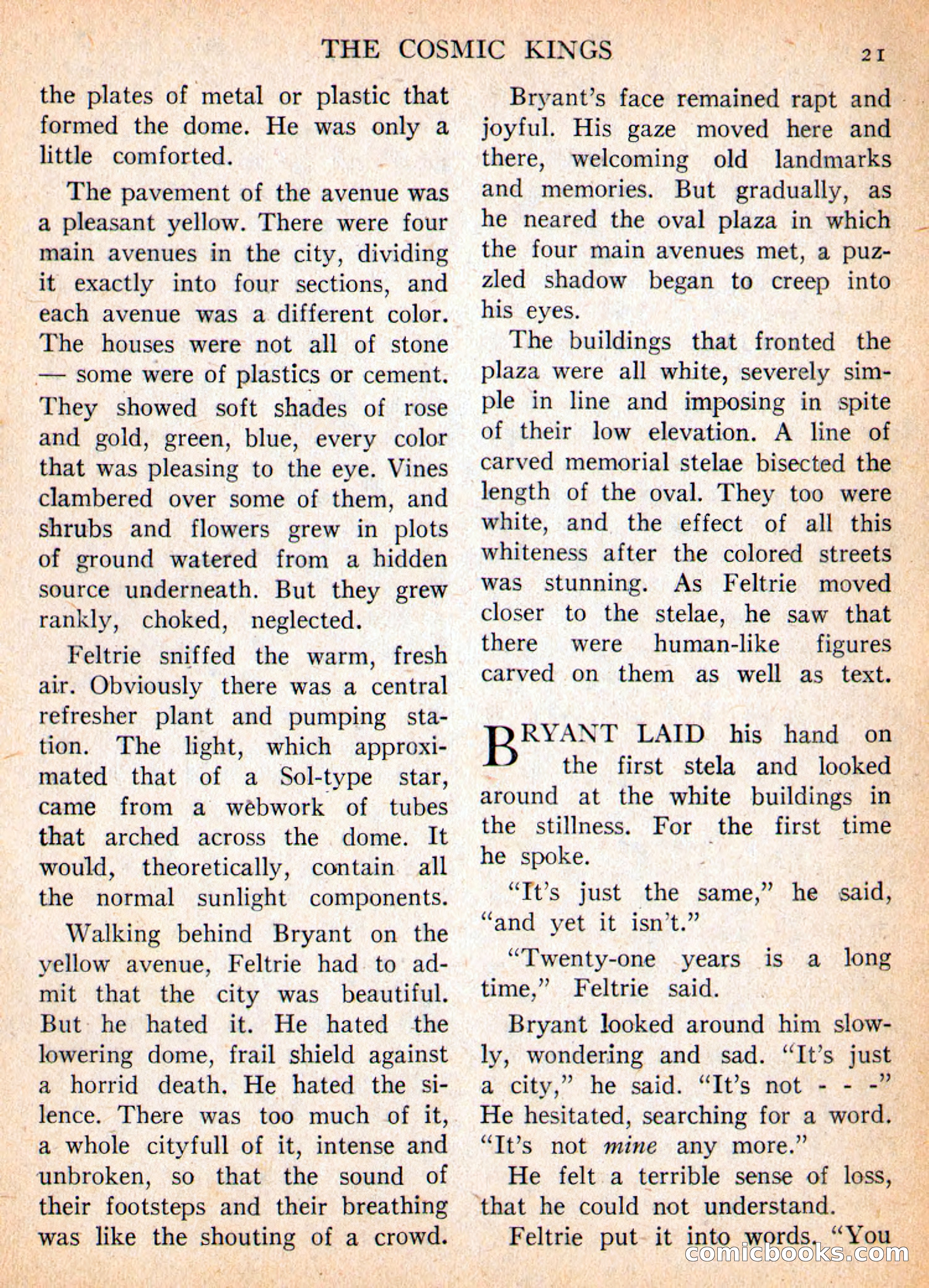 Imaginative Tales, November 1956 — page 21 of 132