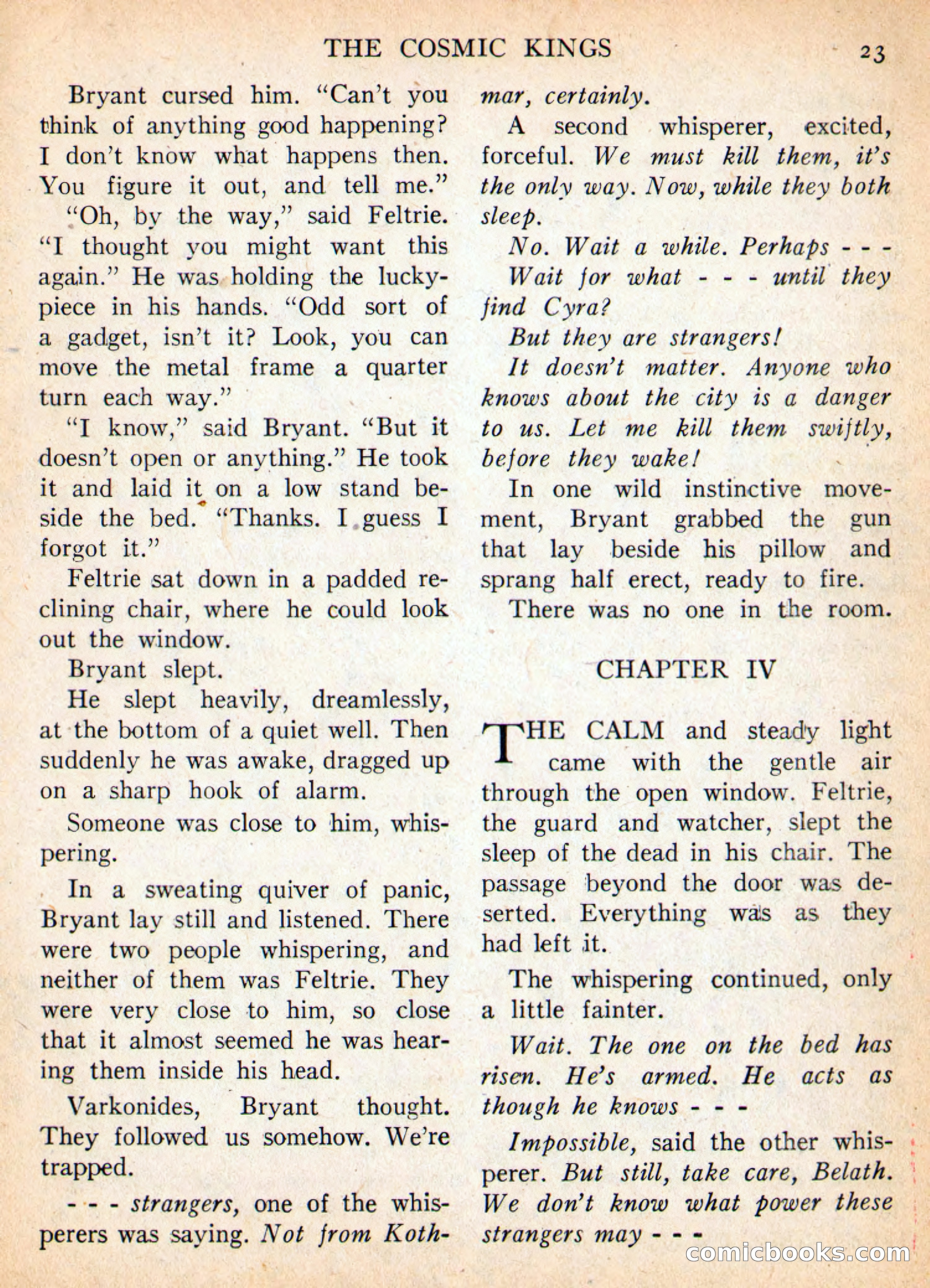 Imaginative Tales, November 1956 — page 23 of 132
