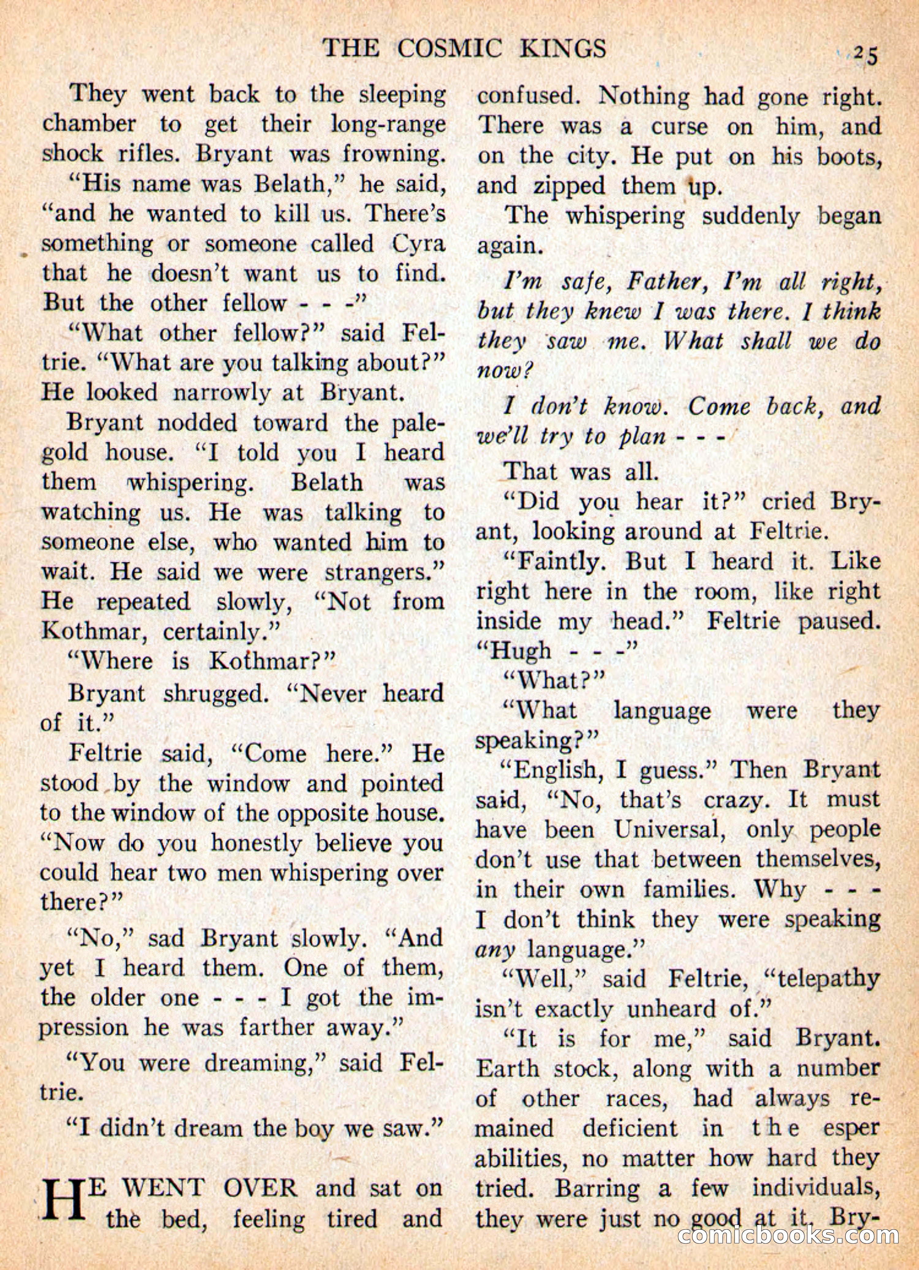 Imaginative Tales, November 1956 — page 25 of 132
