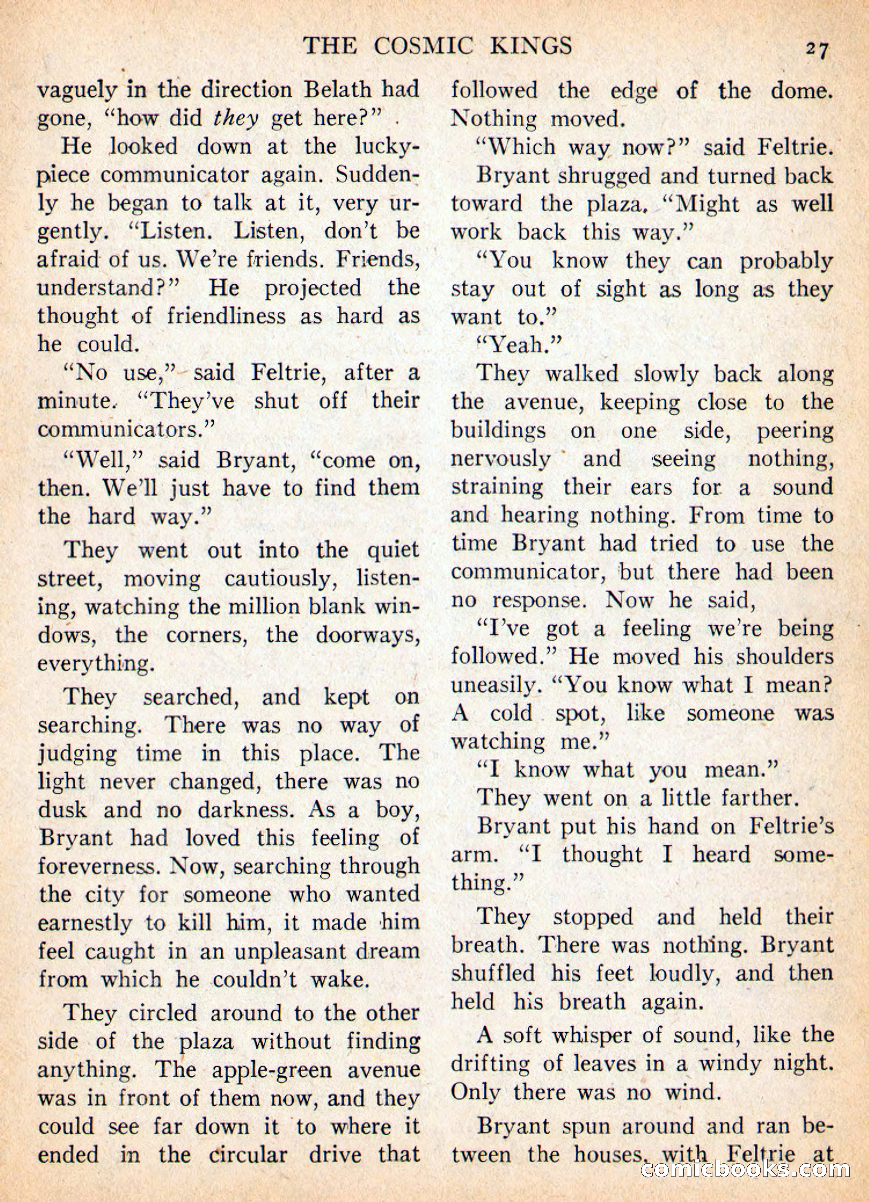 Imaginative Tales, November 1956 — page 27 of 132