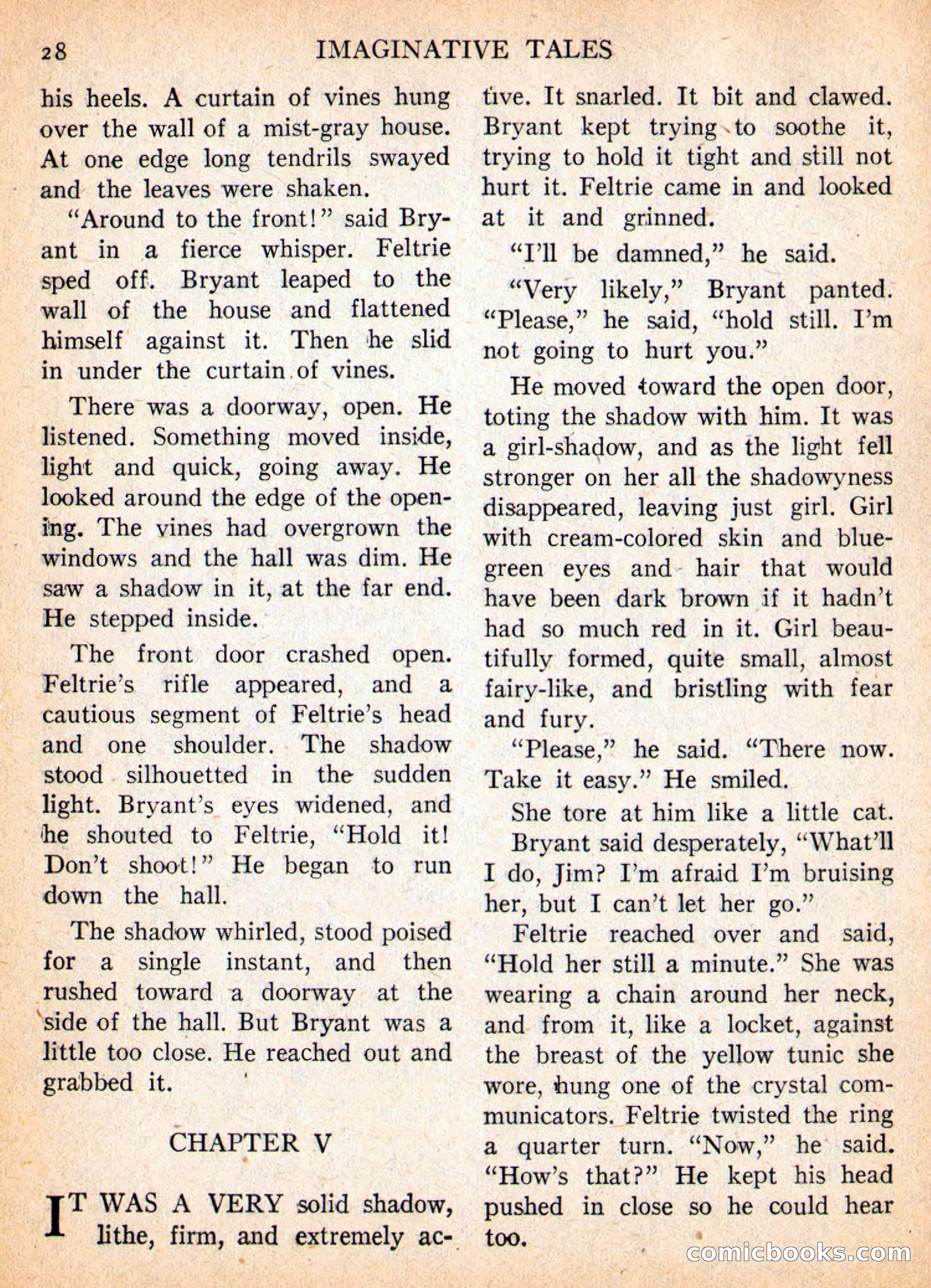 Imaginative Tales, November 1956 — page 28 of 132