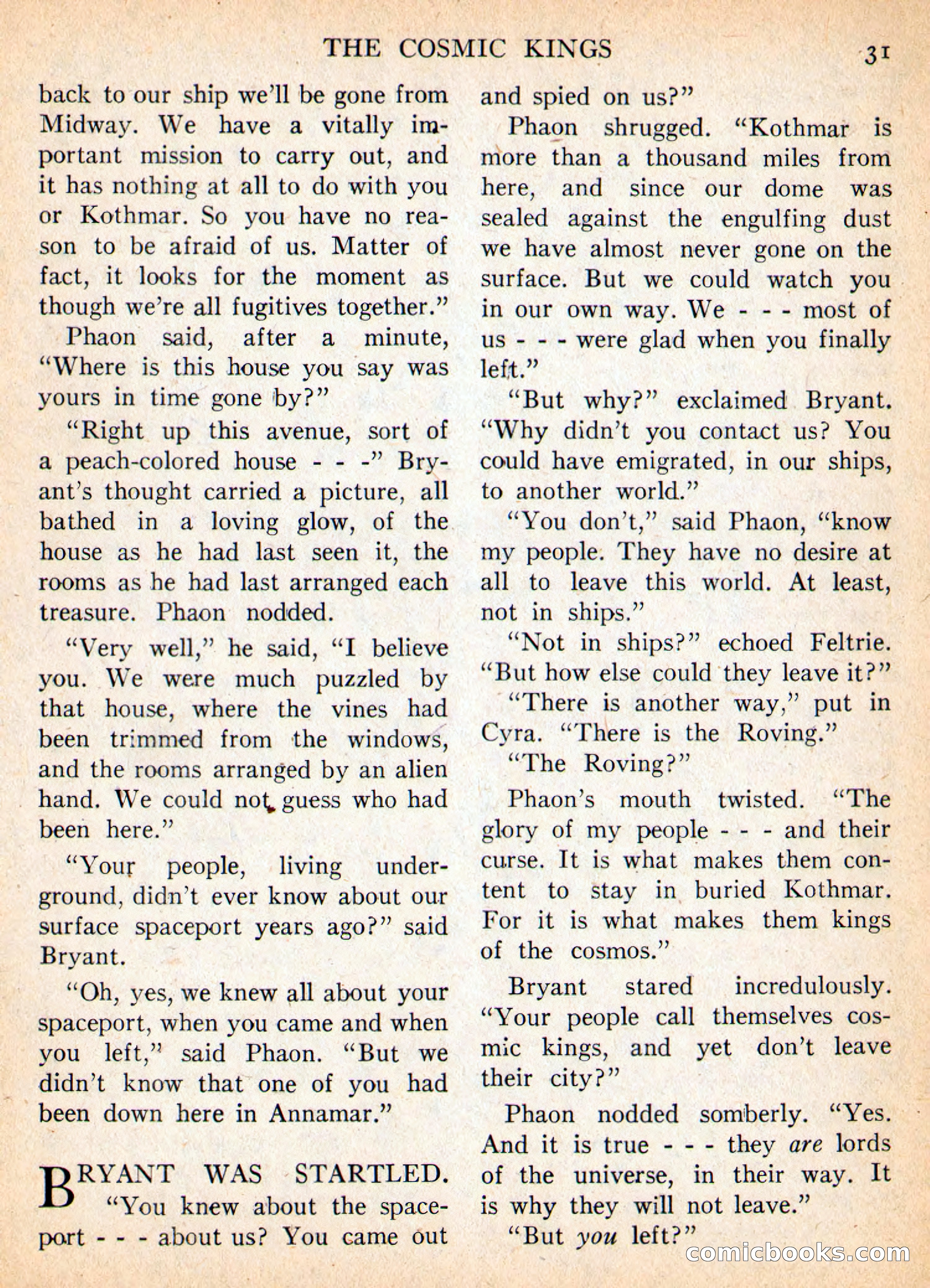 Imaginative Tales, November 1956 — page 31 of 132