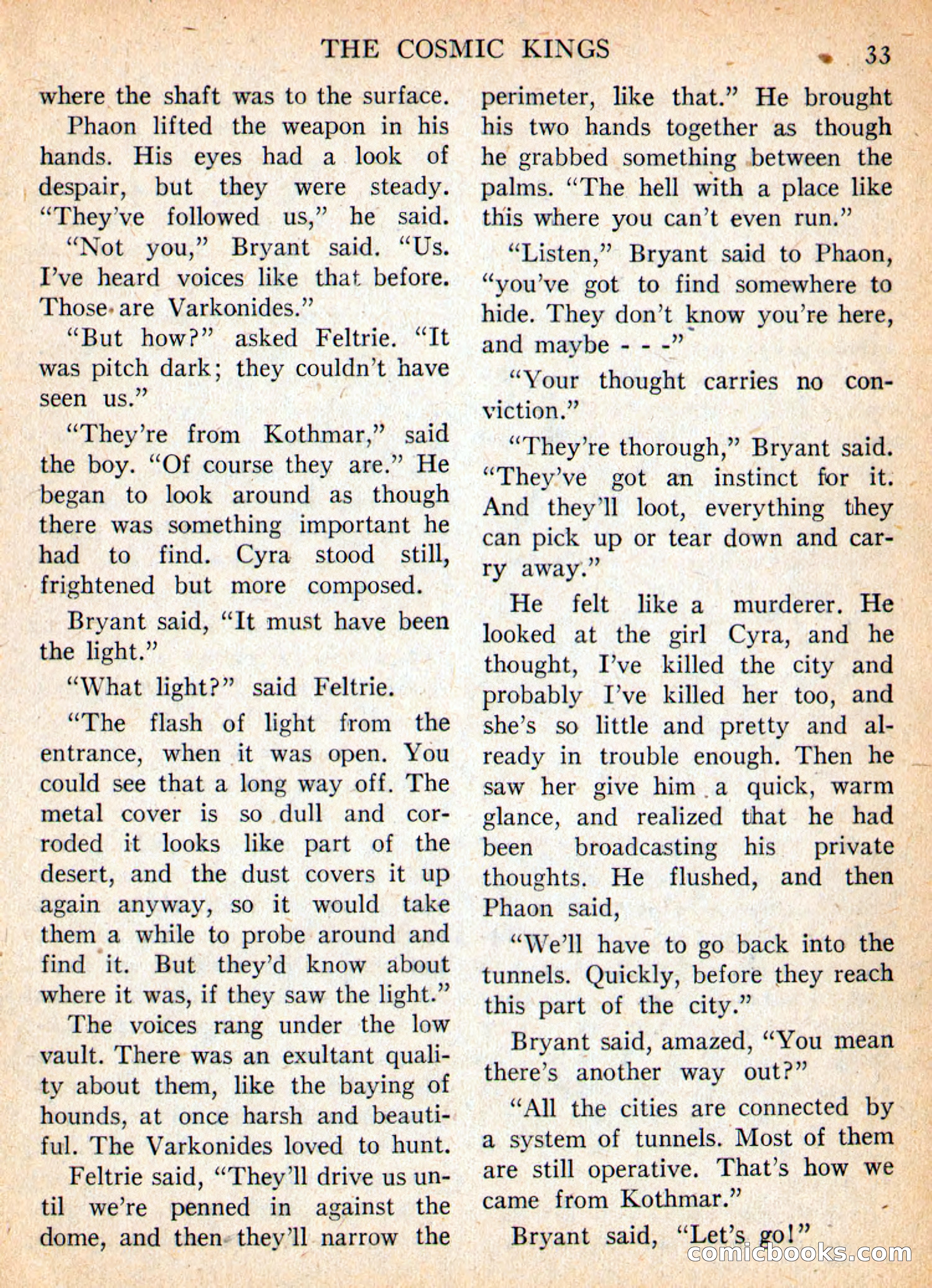 Imaginative Tales, November 1956 — page 33 of 132