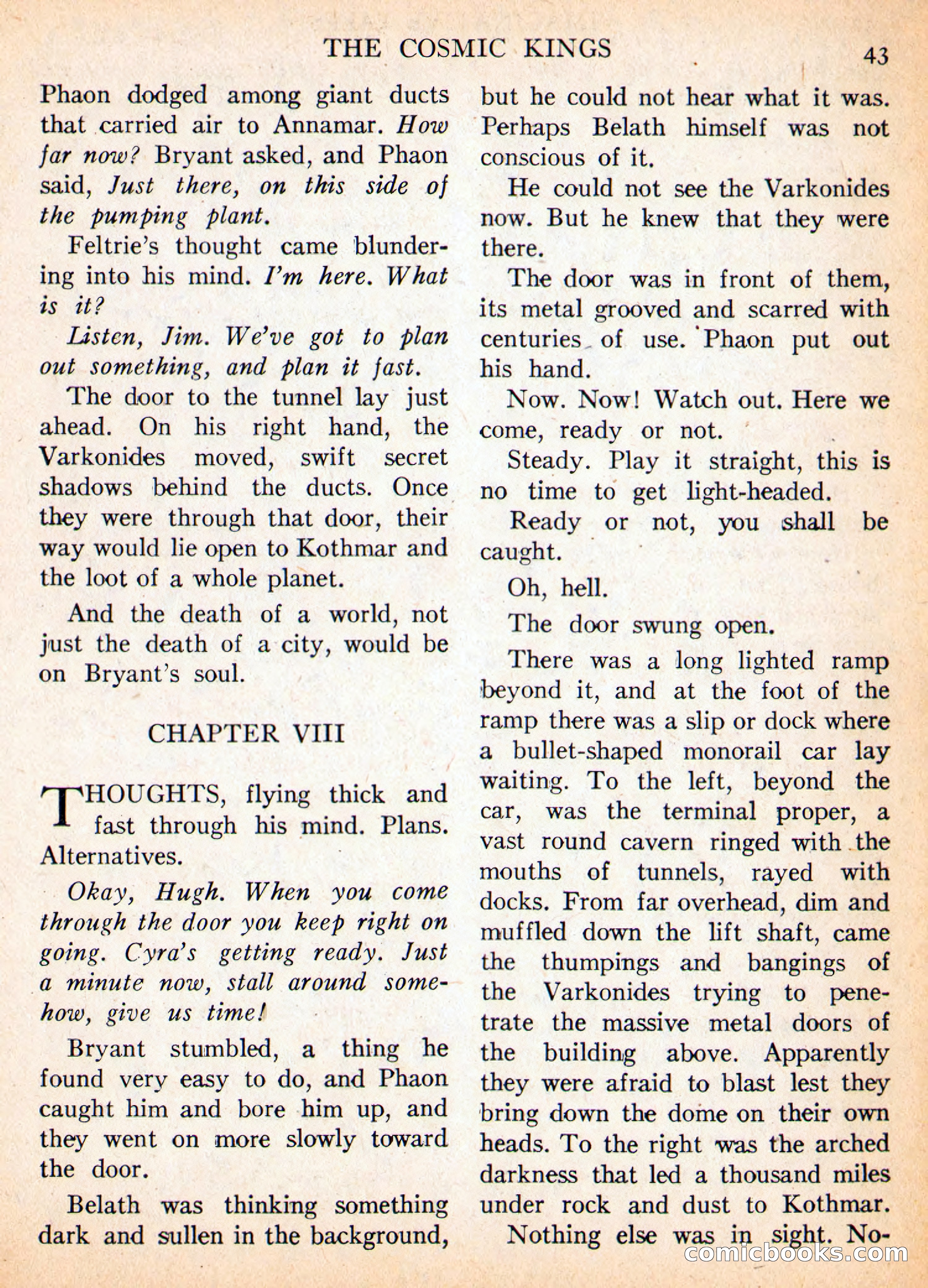 Imaginative Tales, November 1956 — page 43 of 132