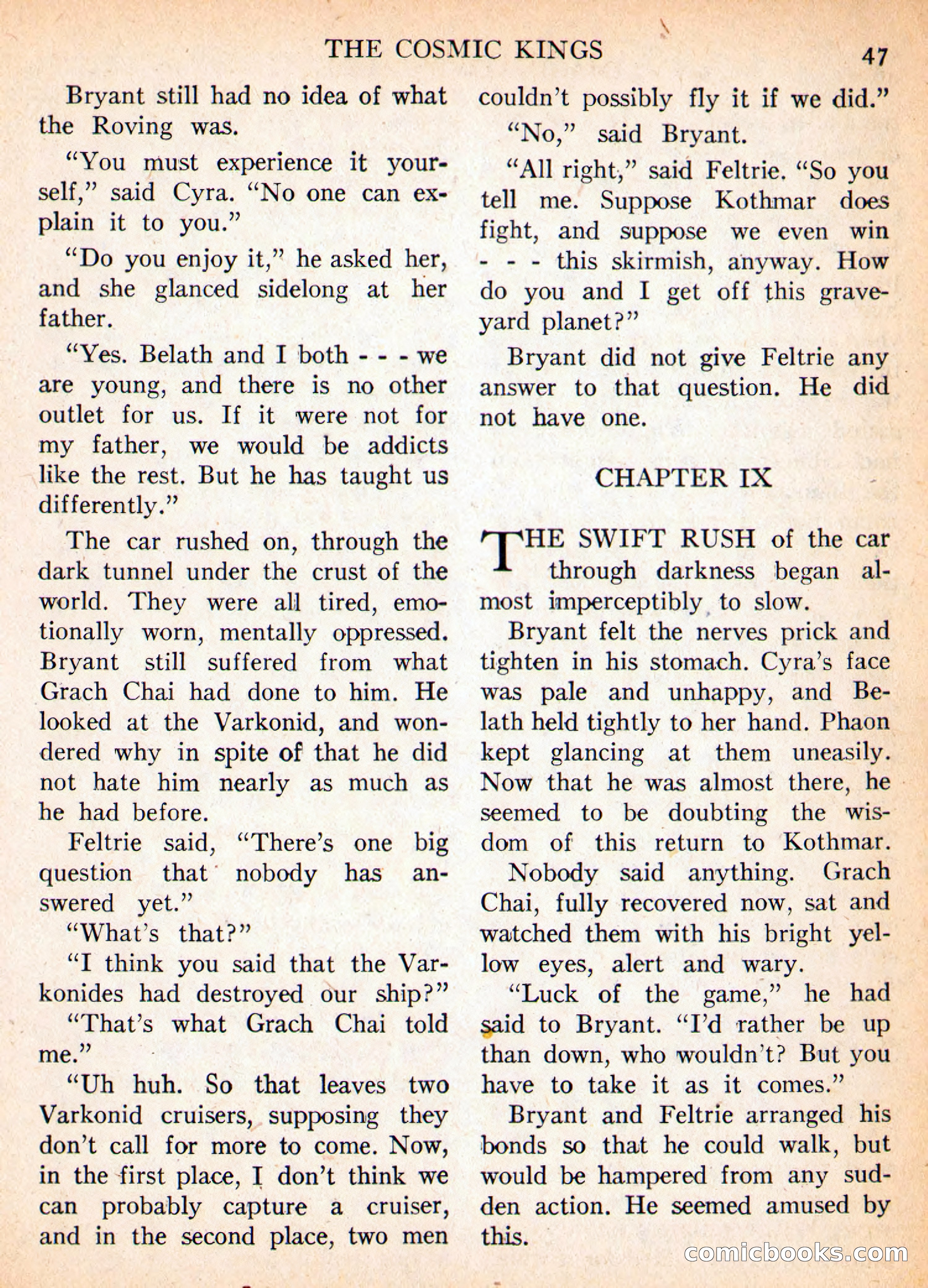 Imaginative Tales, November 1956 — page 47 of 132