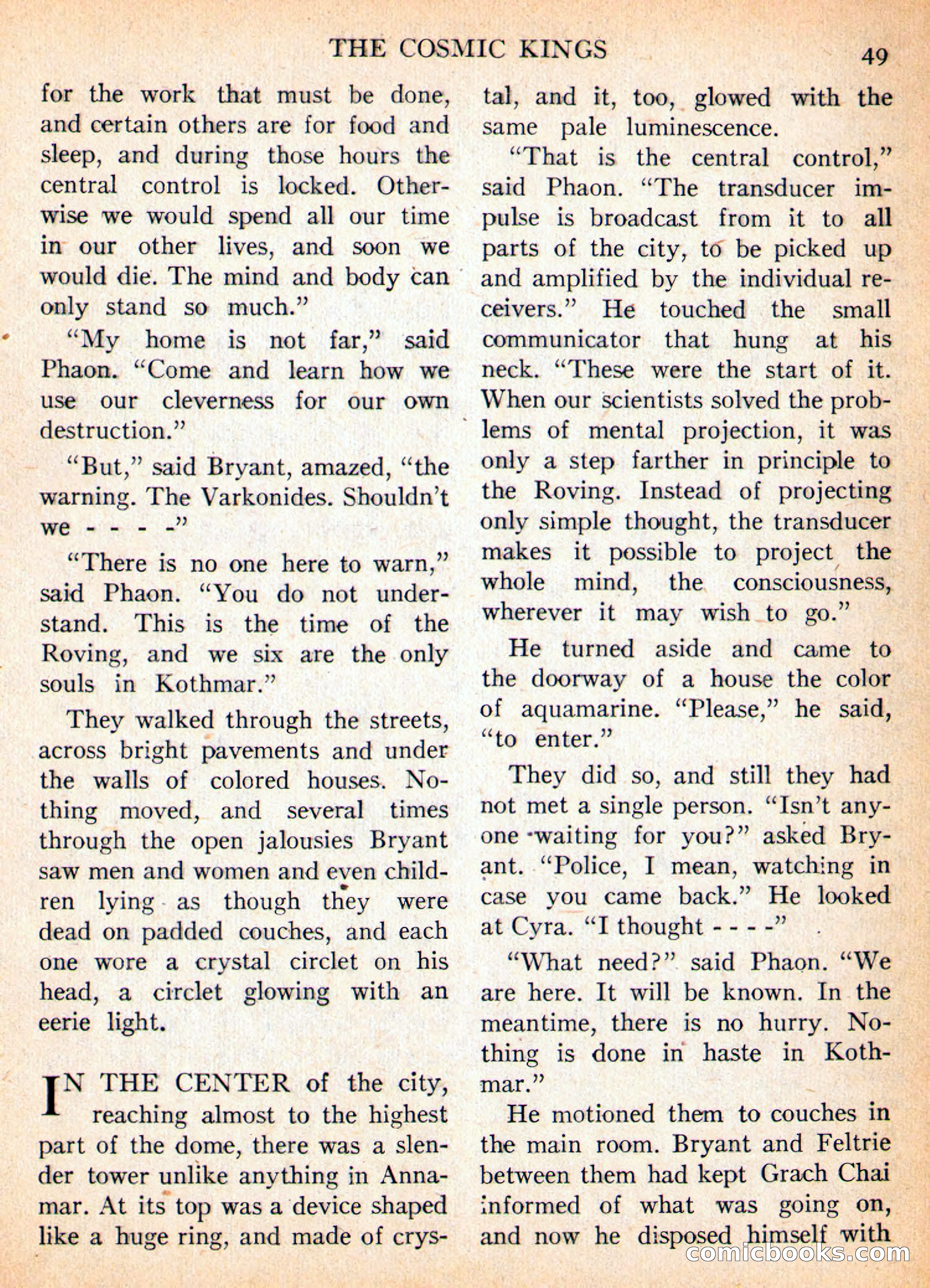 Imaginative Tales, November 1956 — page 49 of 132