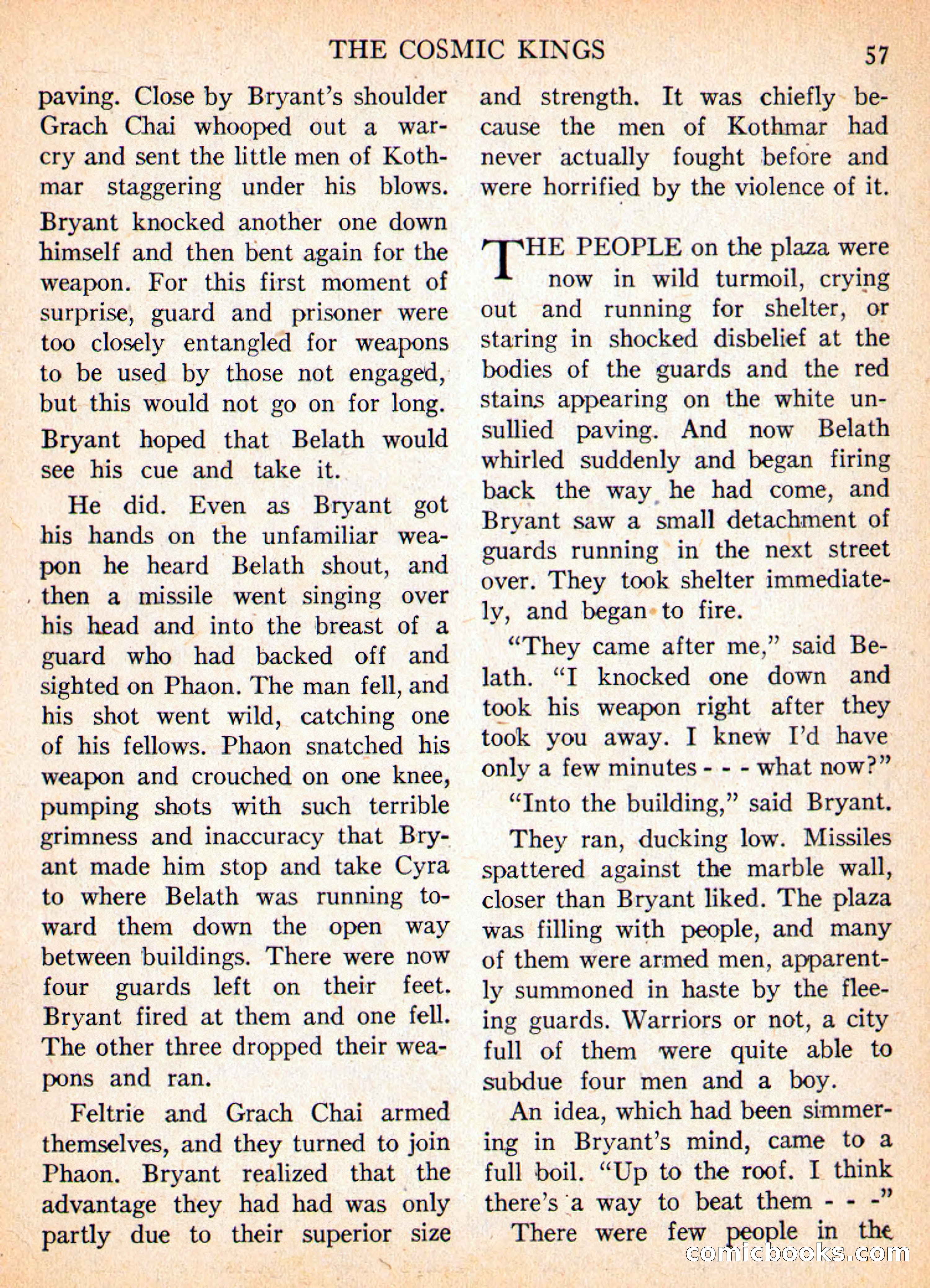 Imaginative Tales, November 1956 — page 57 of 132