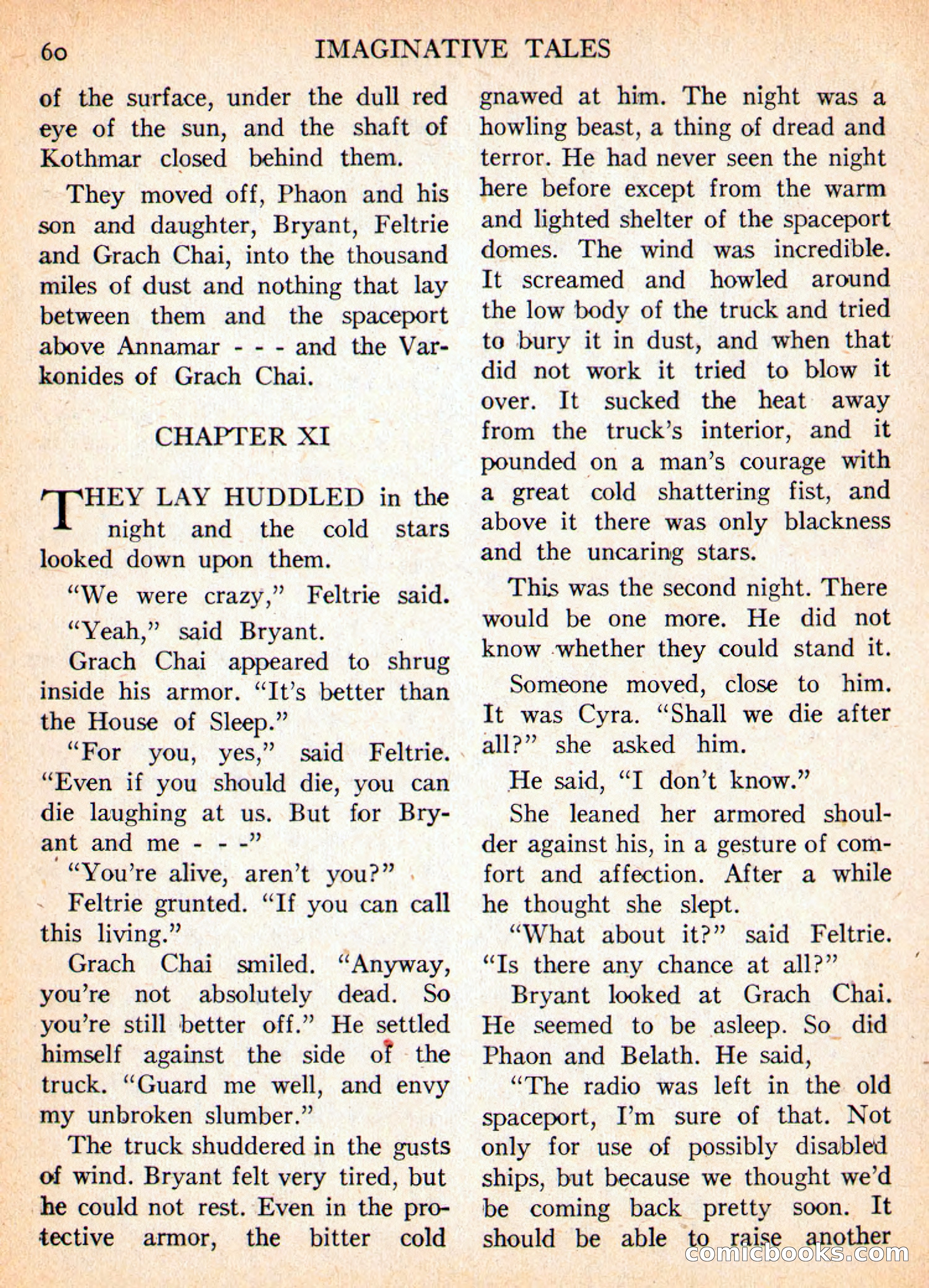 Imaginative Tales, November 1956 — page 60 of 132