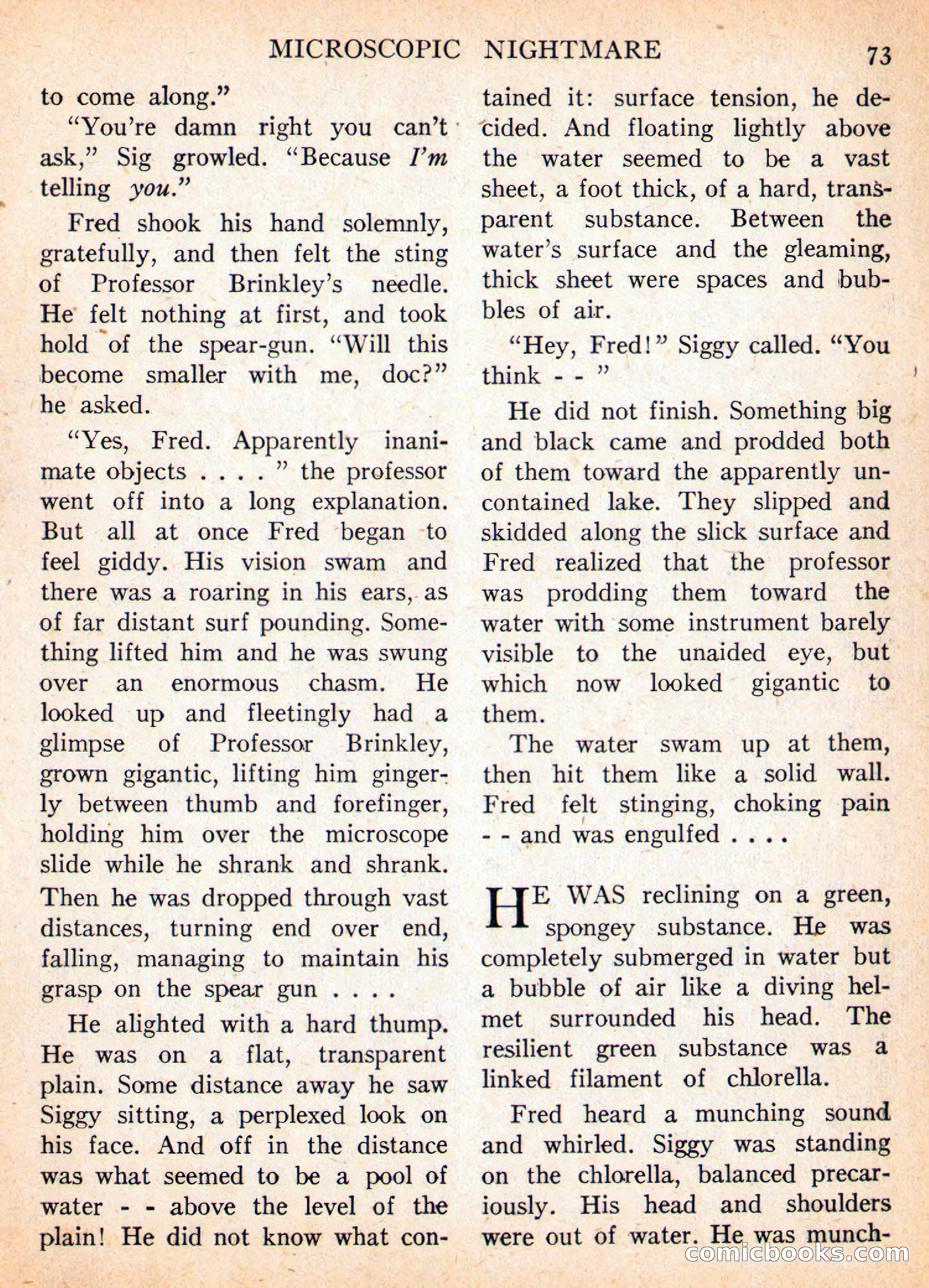 Imaginative Tales, November 1956 — page 73 of 132