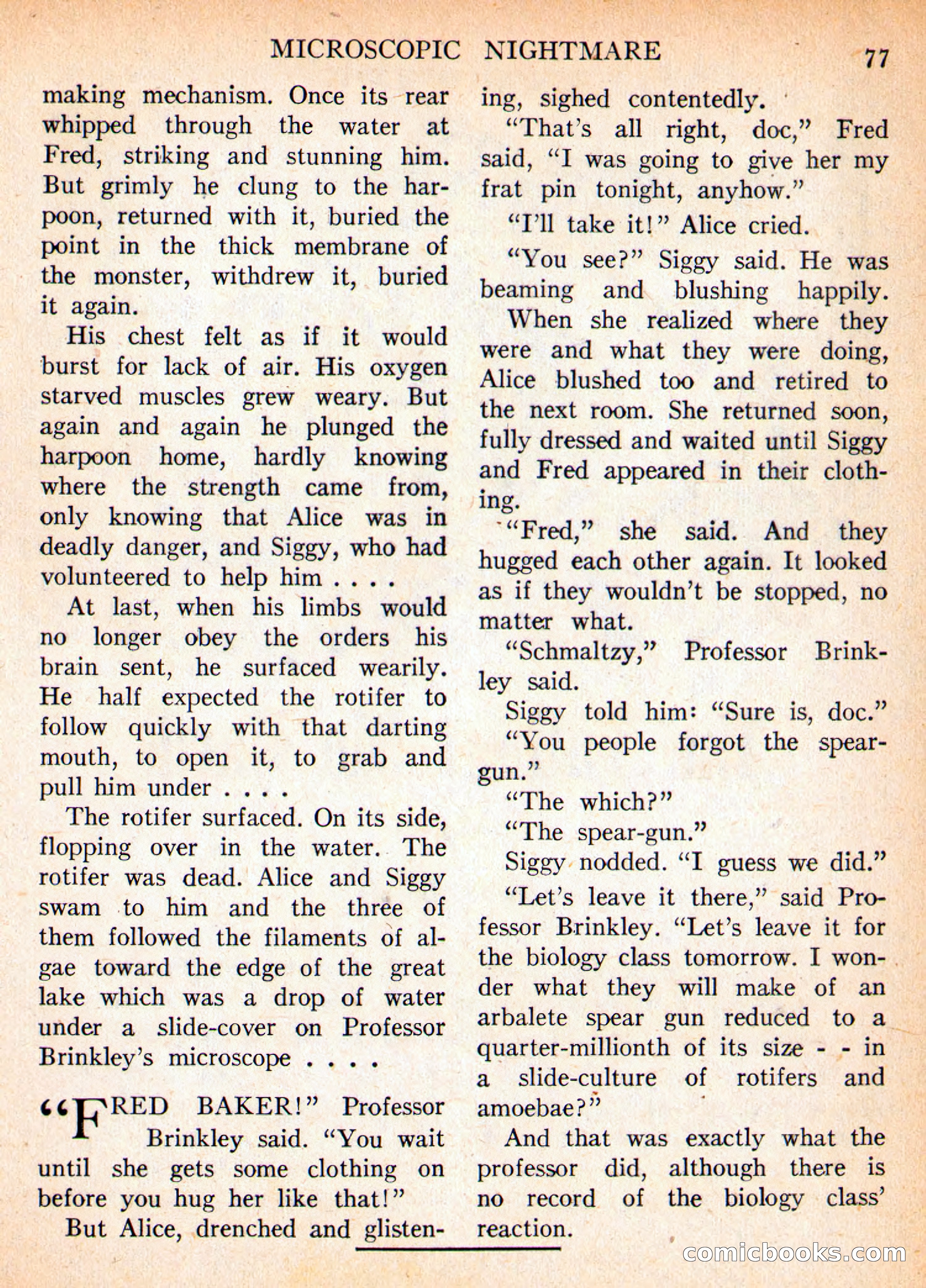Imaginative Tales, November 1956 — page 77 of 132
