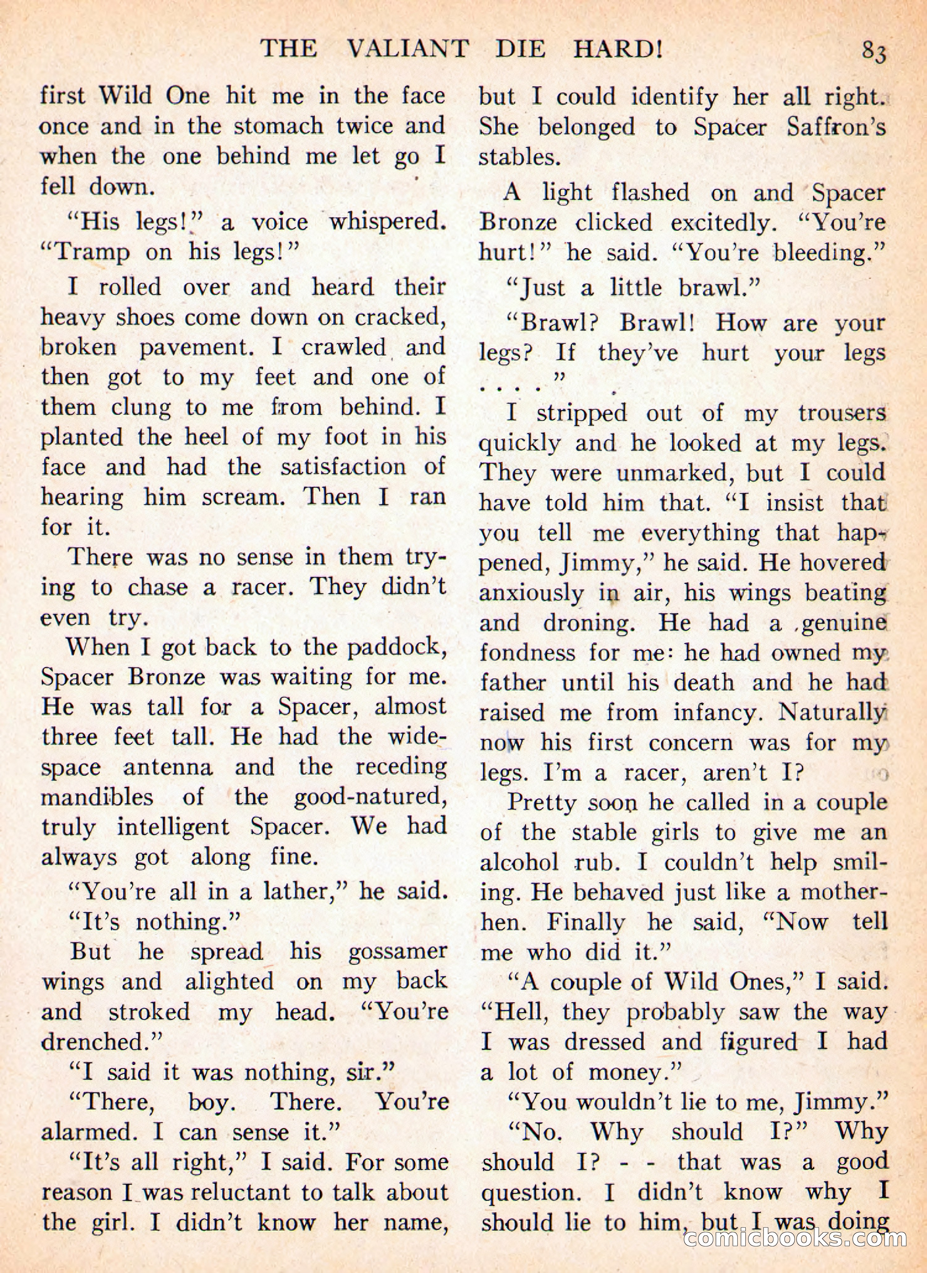 Imaginative Tales, November 1956 — page 83 of 132