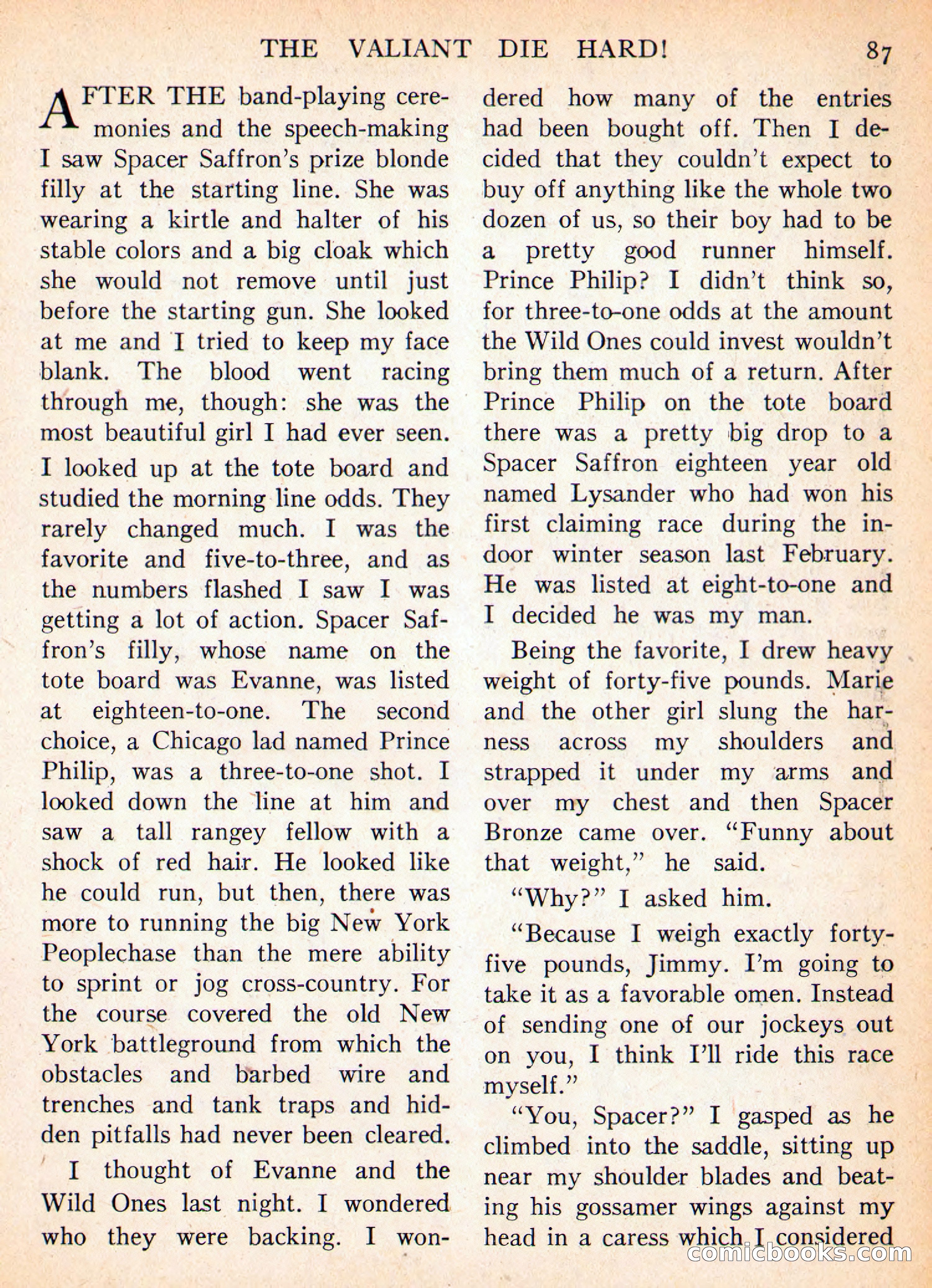 Imaginative Tales, November 1956 — page 87 of 132