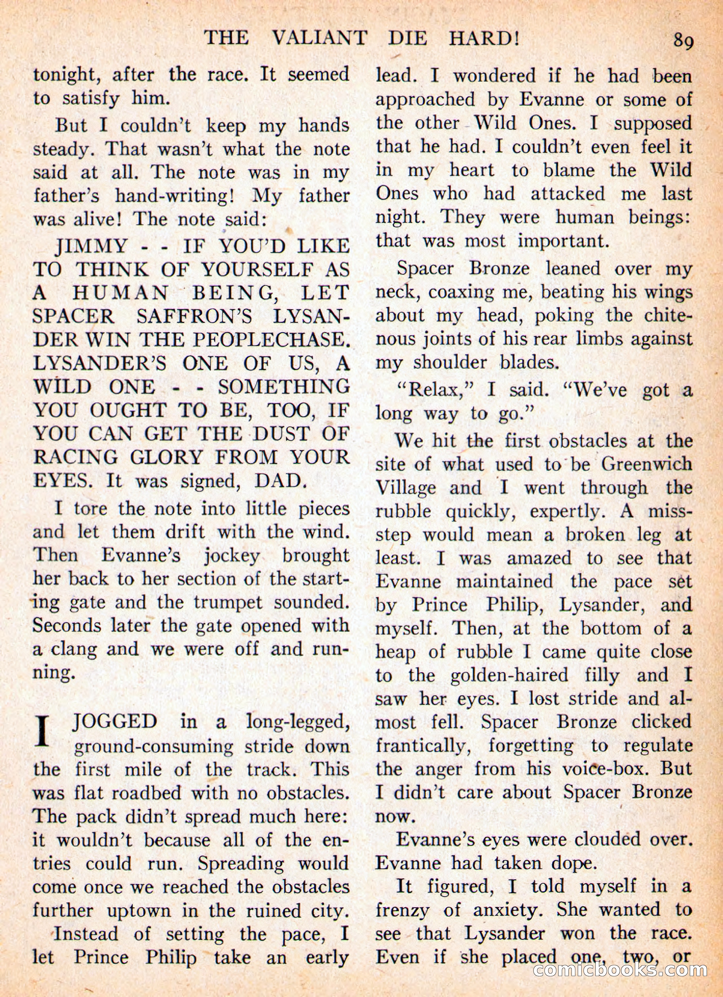 Imaginative Tales, November 1956 — page 89 of 132