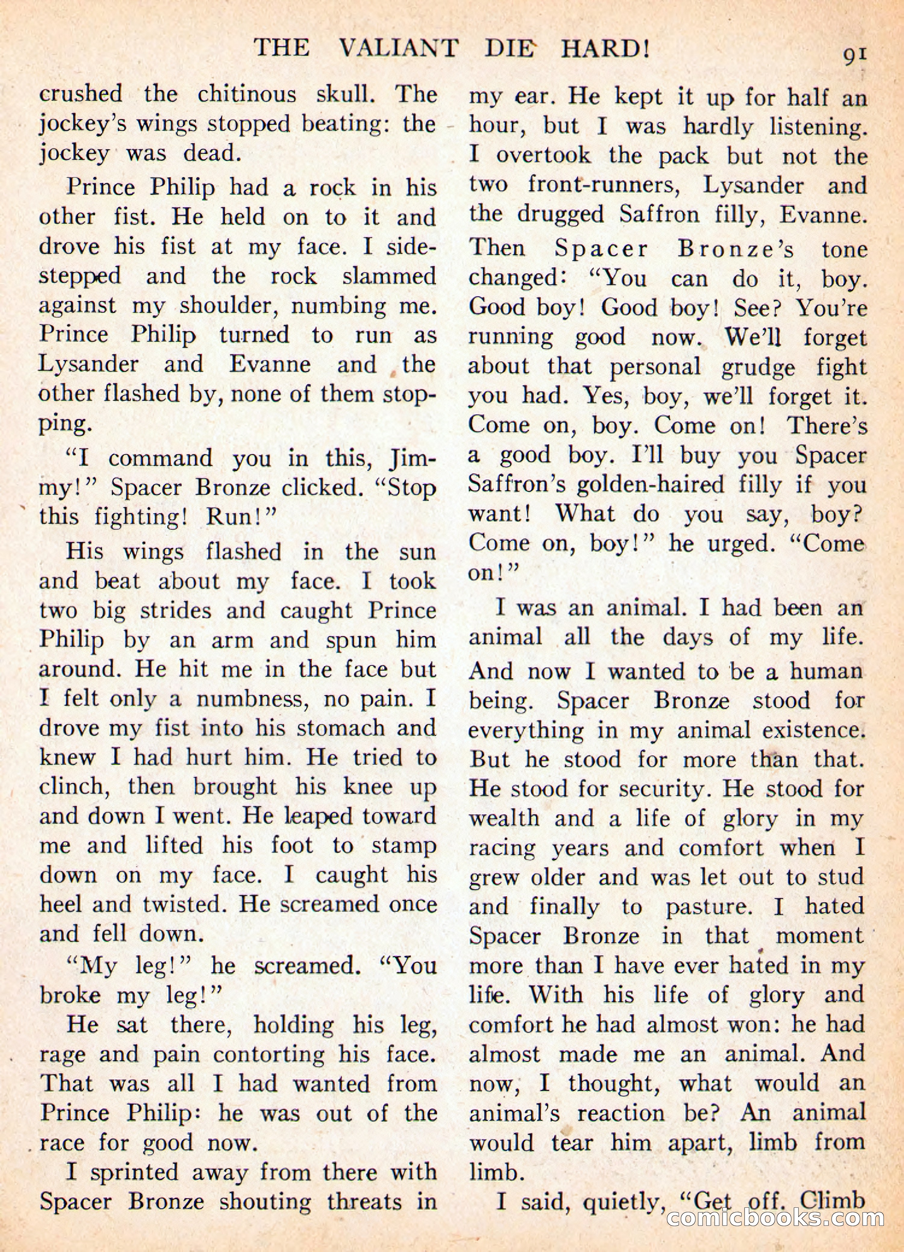 Imaginative Tales, November 1956 — page 91 of 132