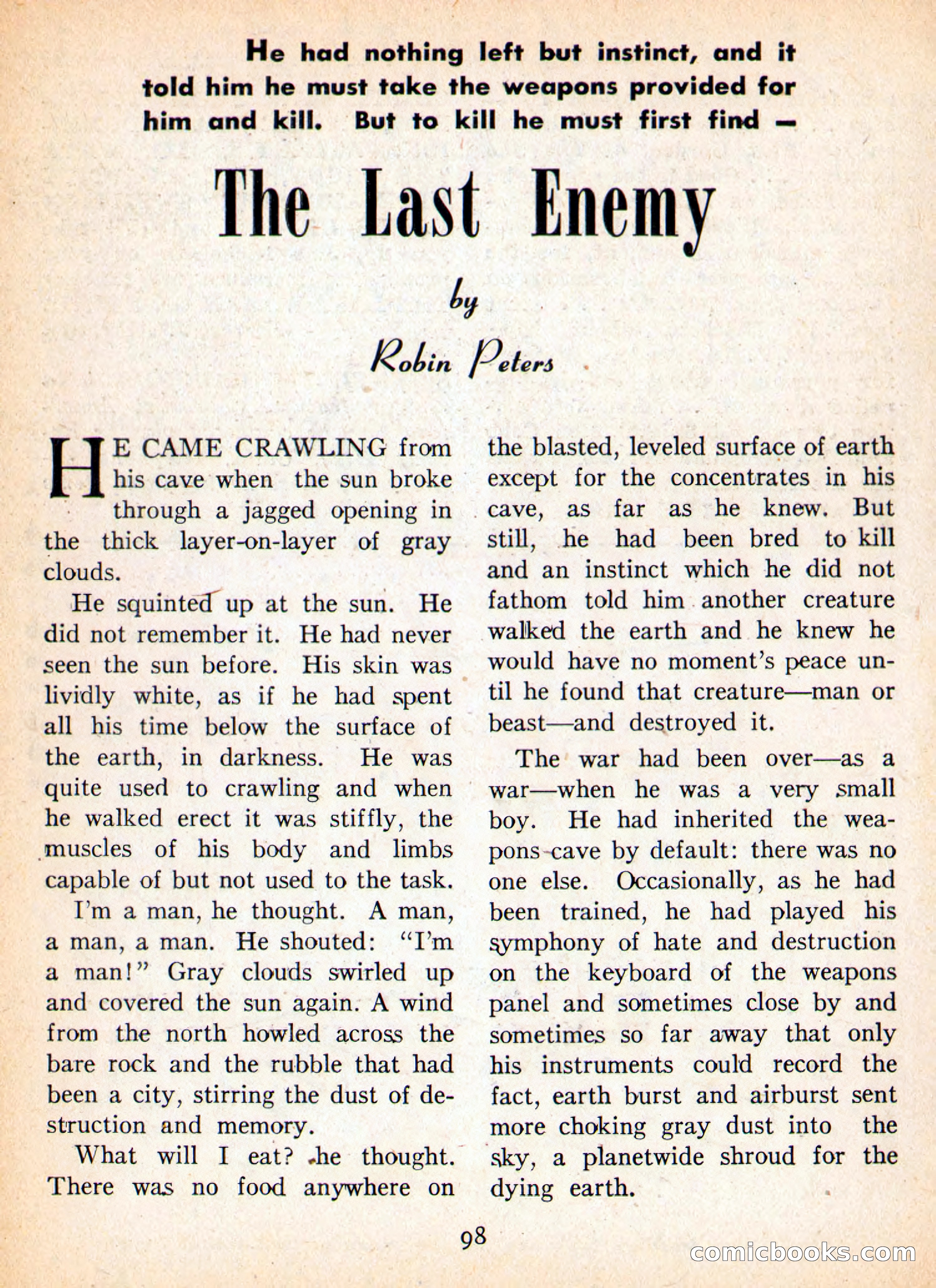 Imaginative Tales, November 1956 — page 98 of 132