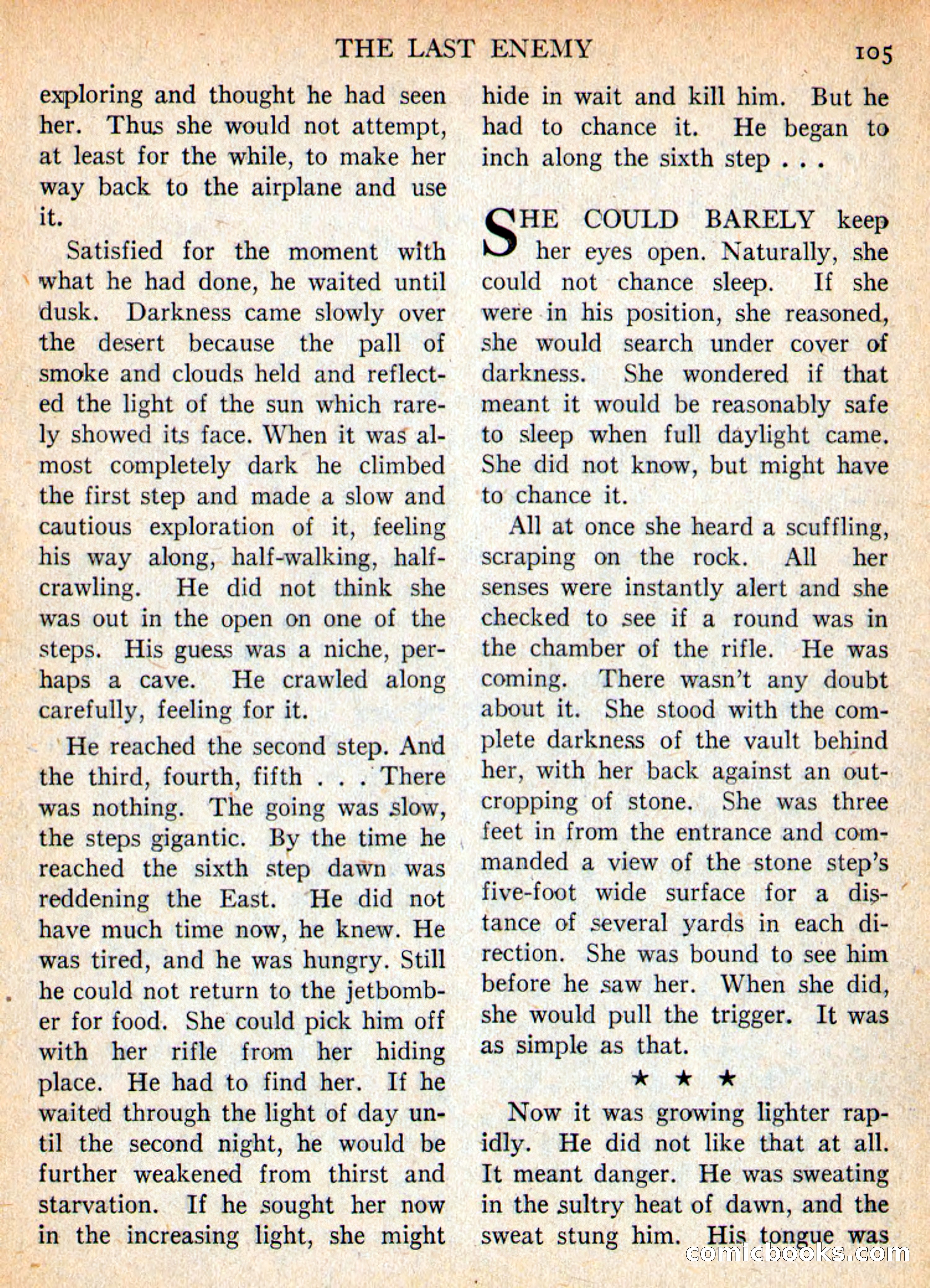 Imaginative Tales, November 1956 — page 105 of 132