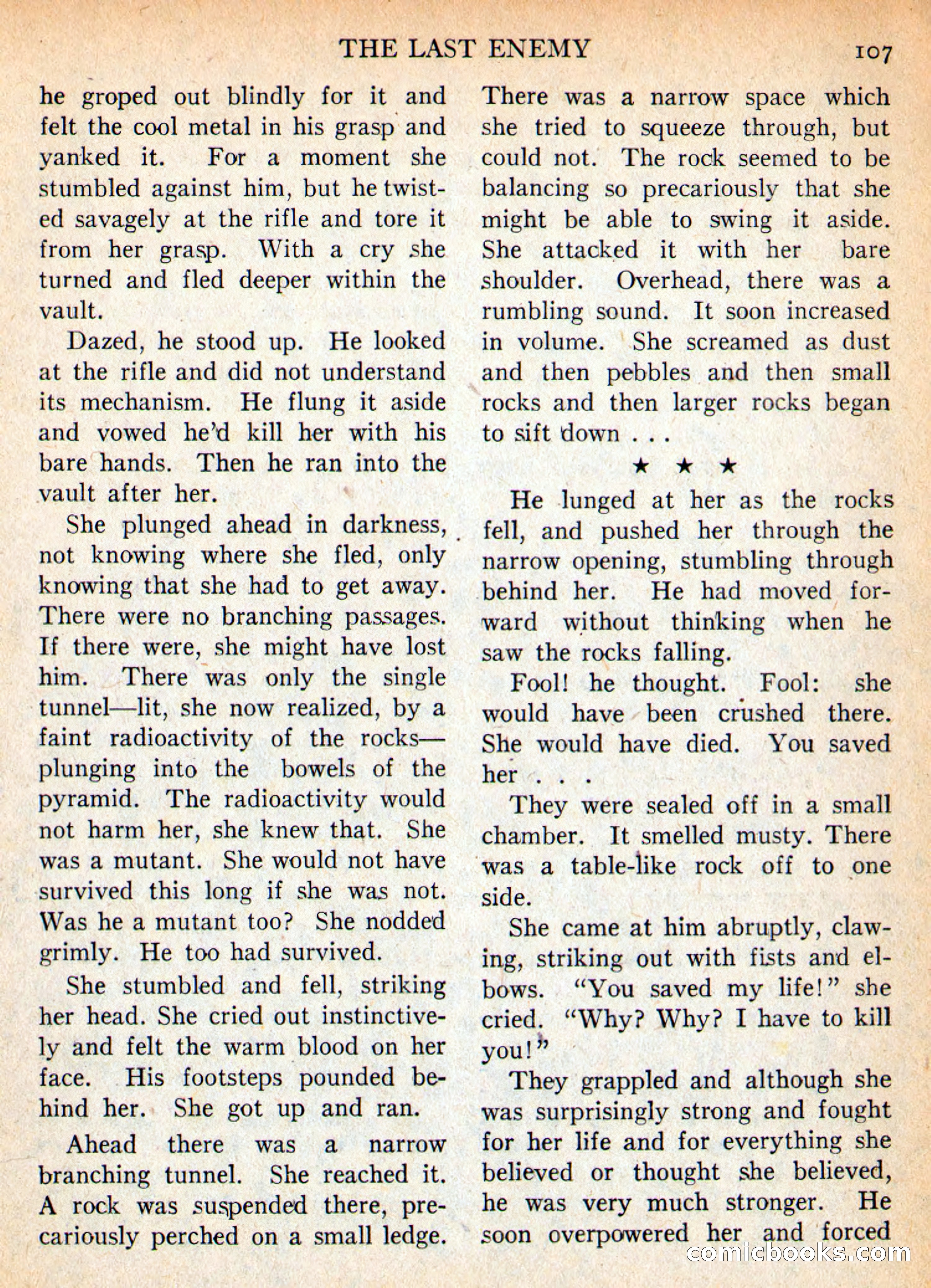 Imaginative Tales, November 1956 — page 107 of 132