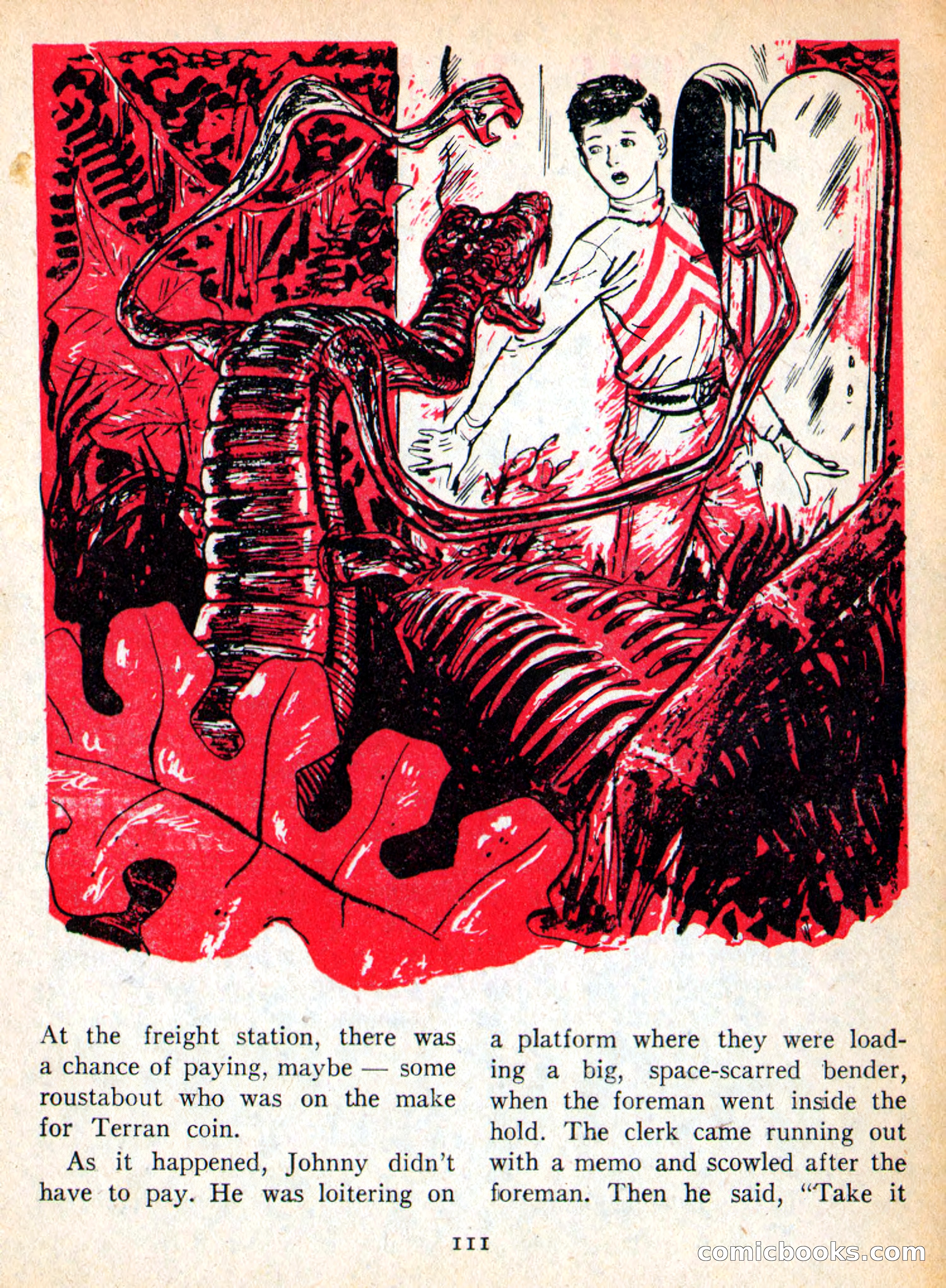 Imaginative Tales, November 1956 — page 111 of 132