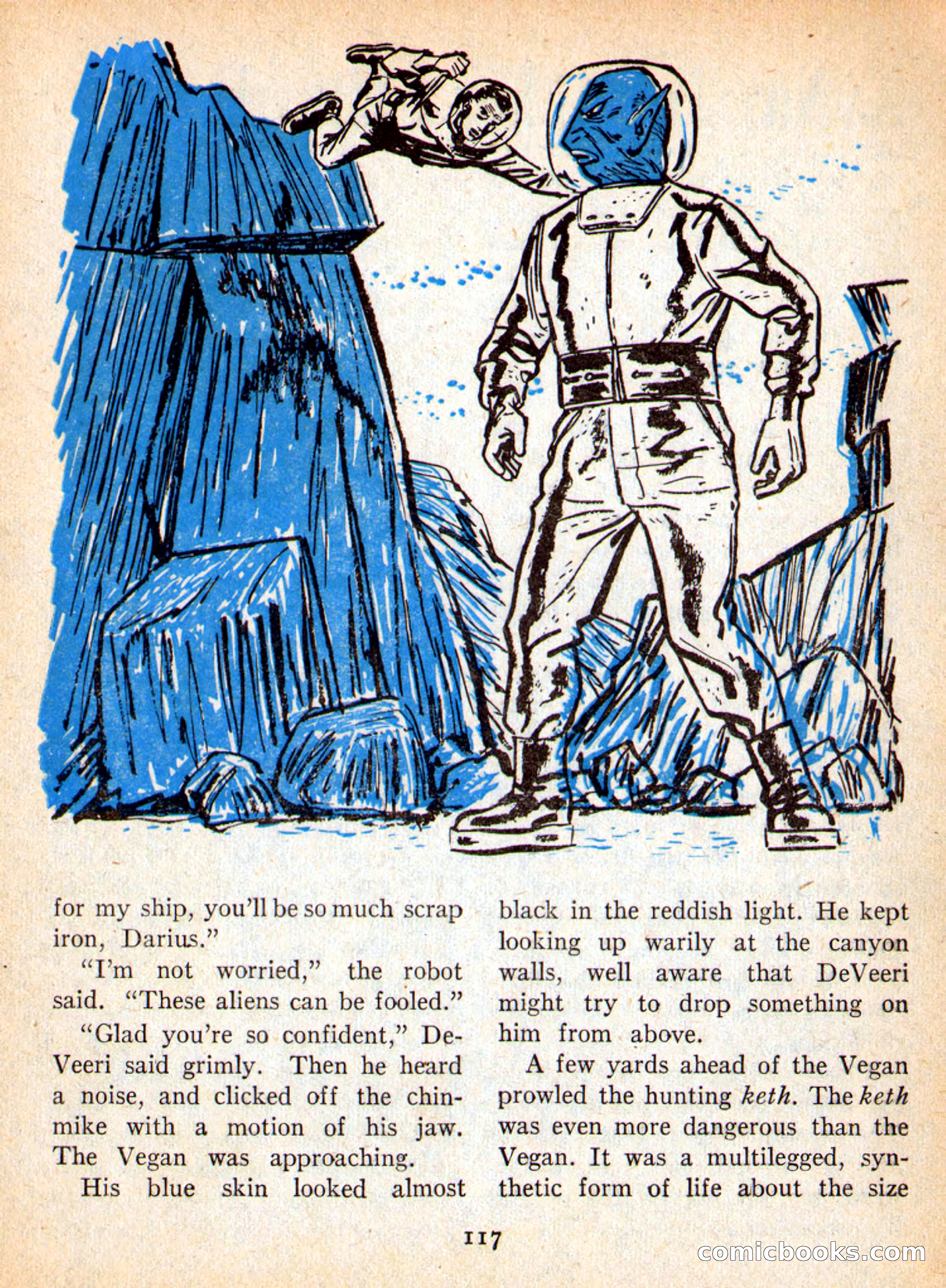 Imaginative Tales, November 1956 — page 117 of 132
