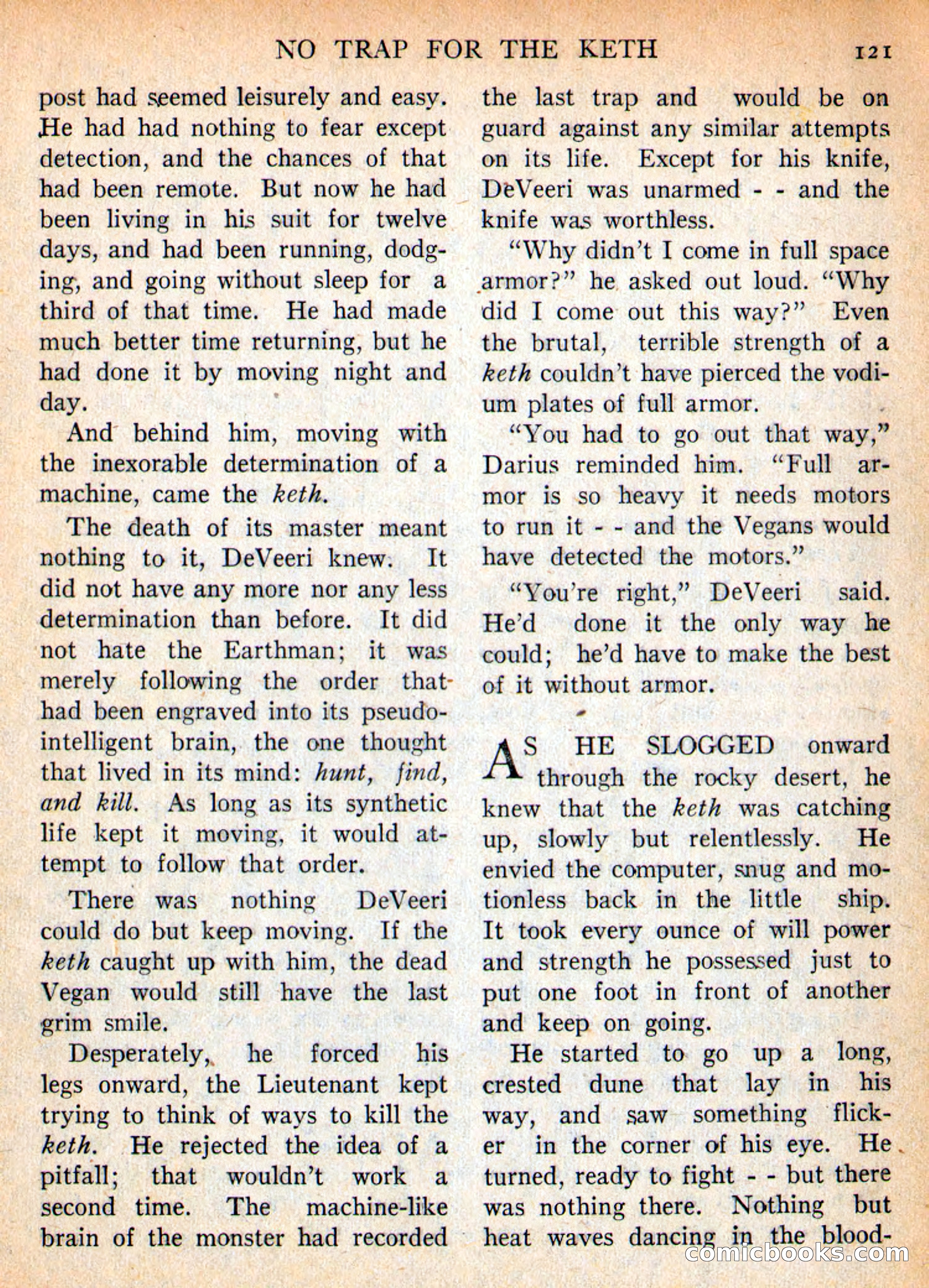 Imaginative Tales, November 1956 — page 121 of 132