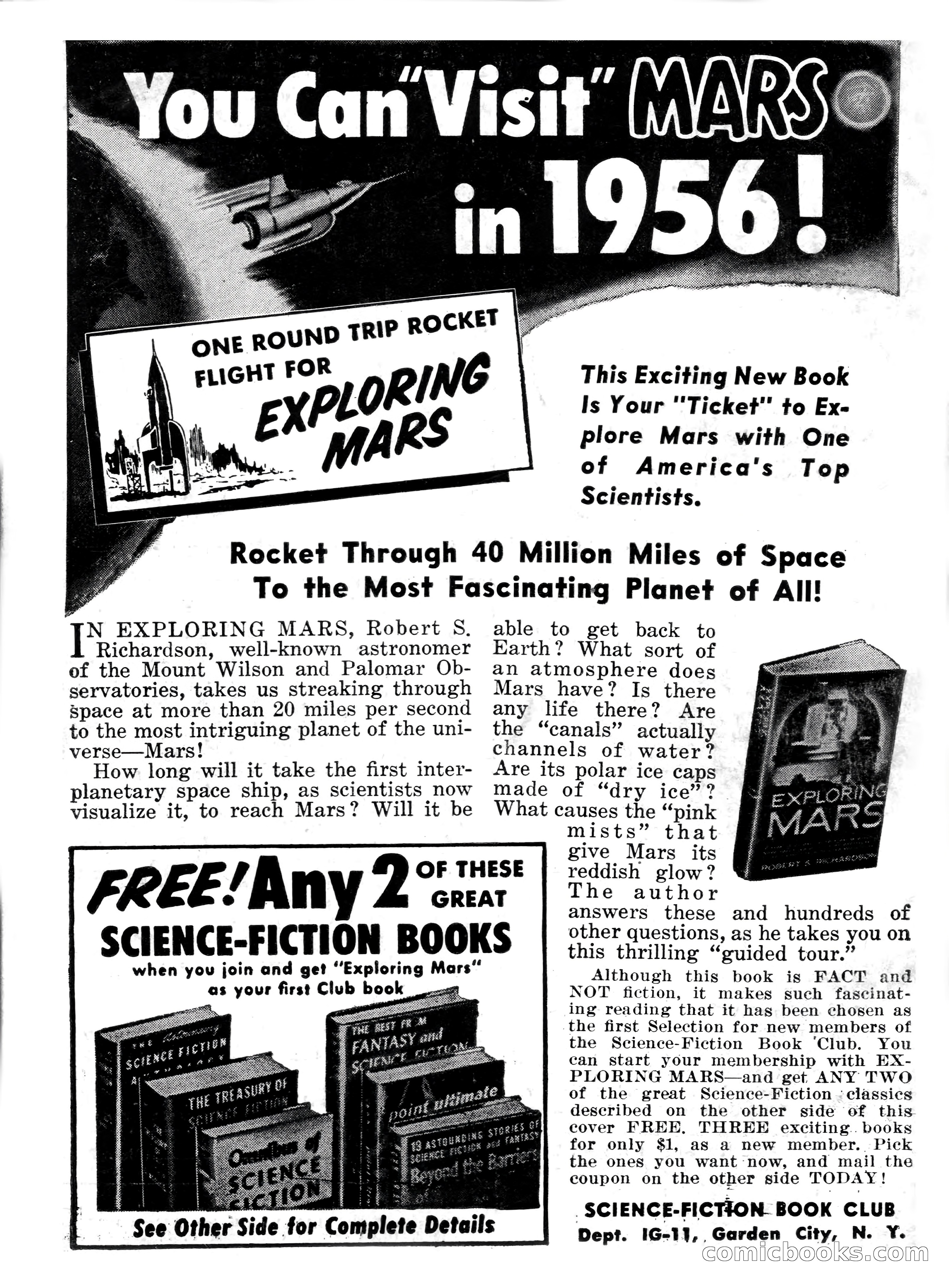 Imaginative Tales, November 1956 — page 132 of 132