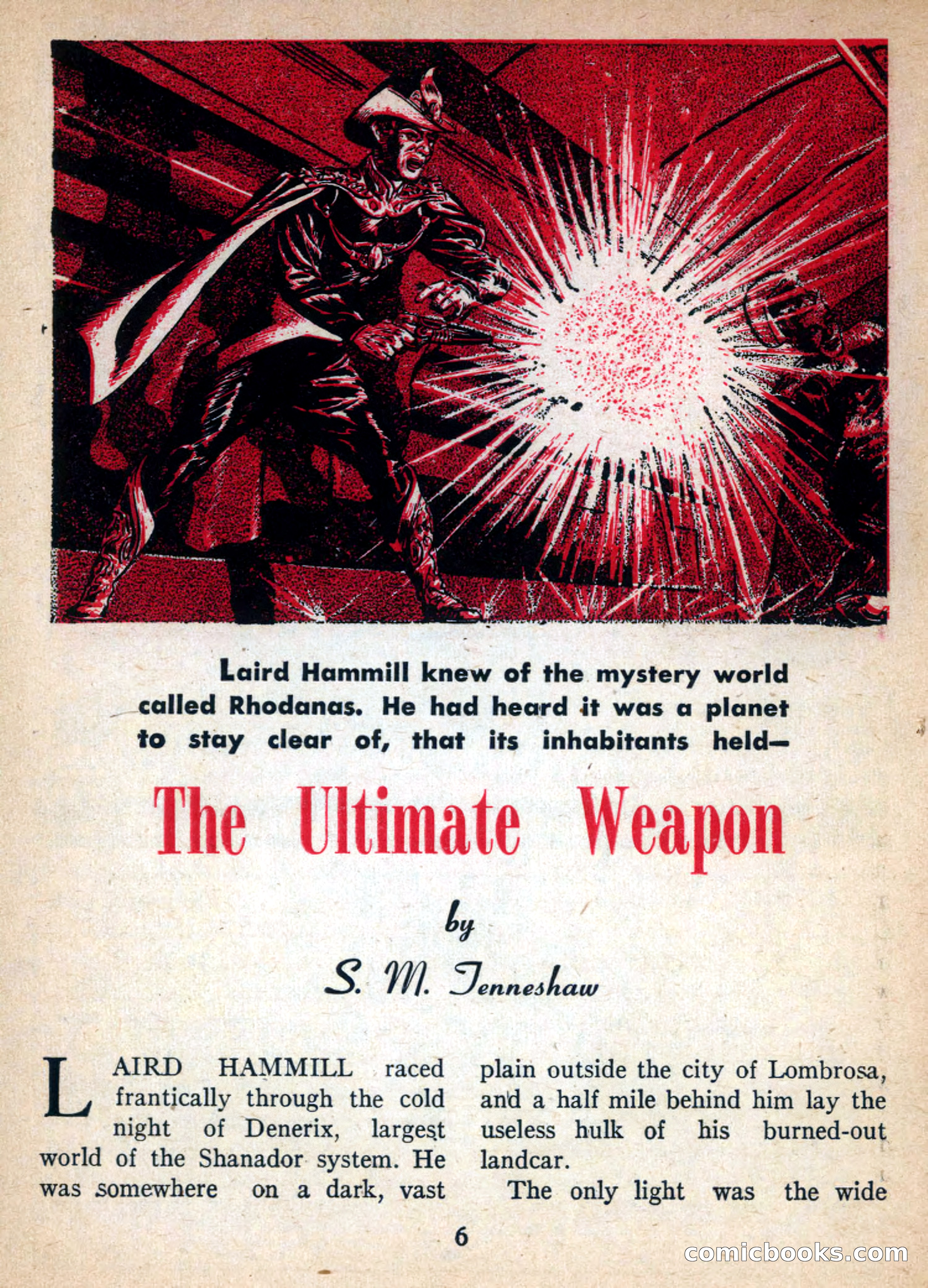 Imaginative Tales, January 1957 — page 6 of 132