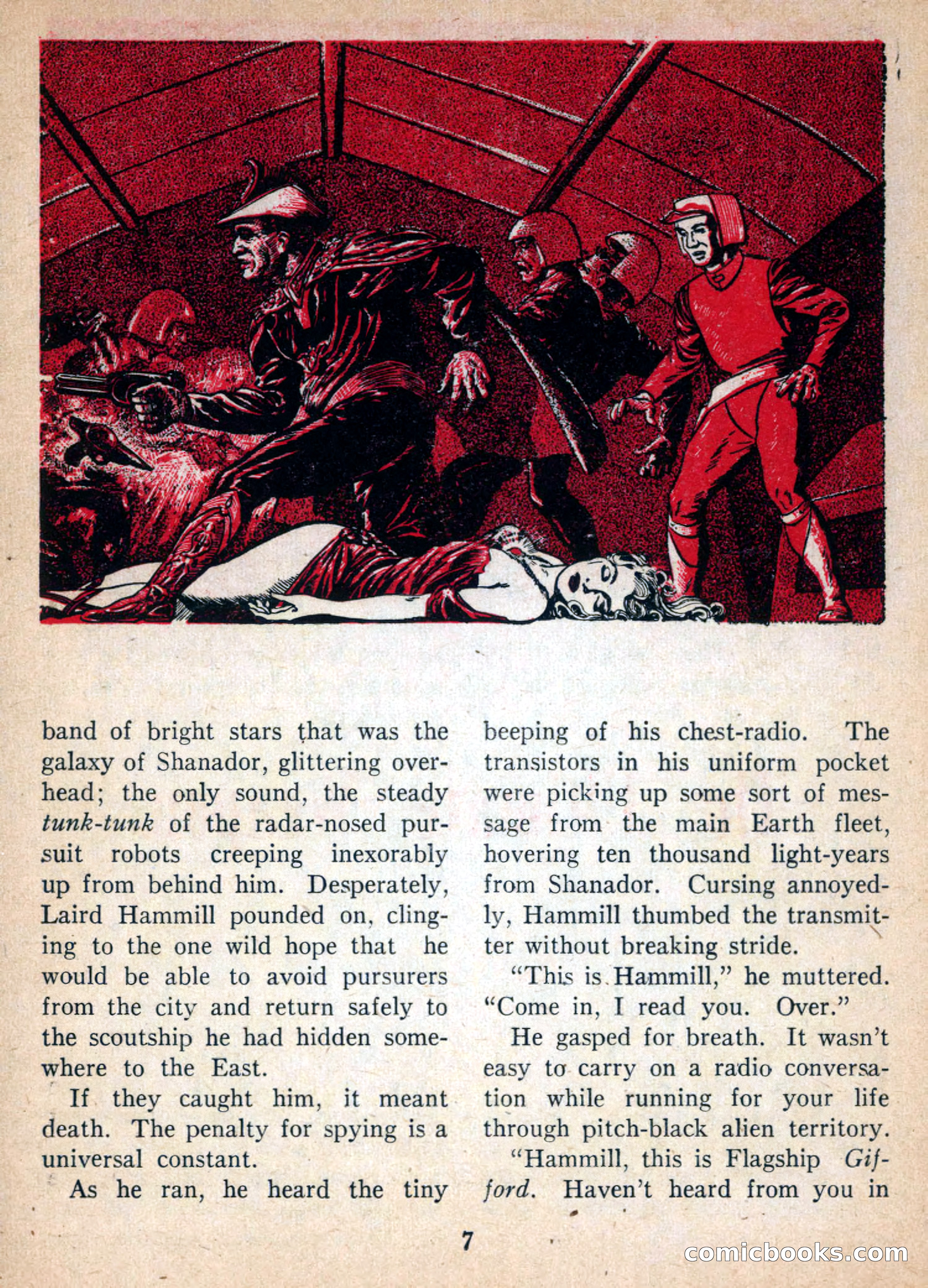 Imaginative Tales, January 1957 — page 7 of 132