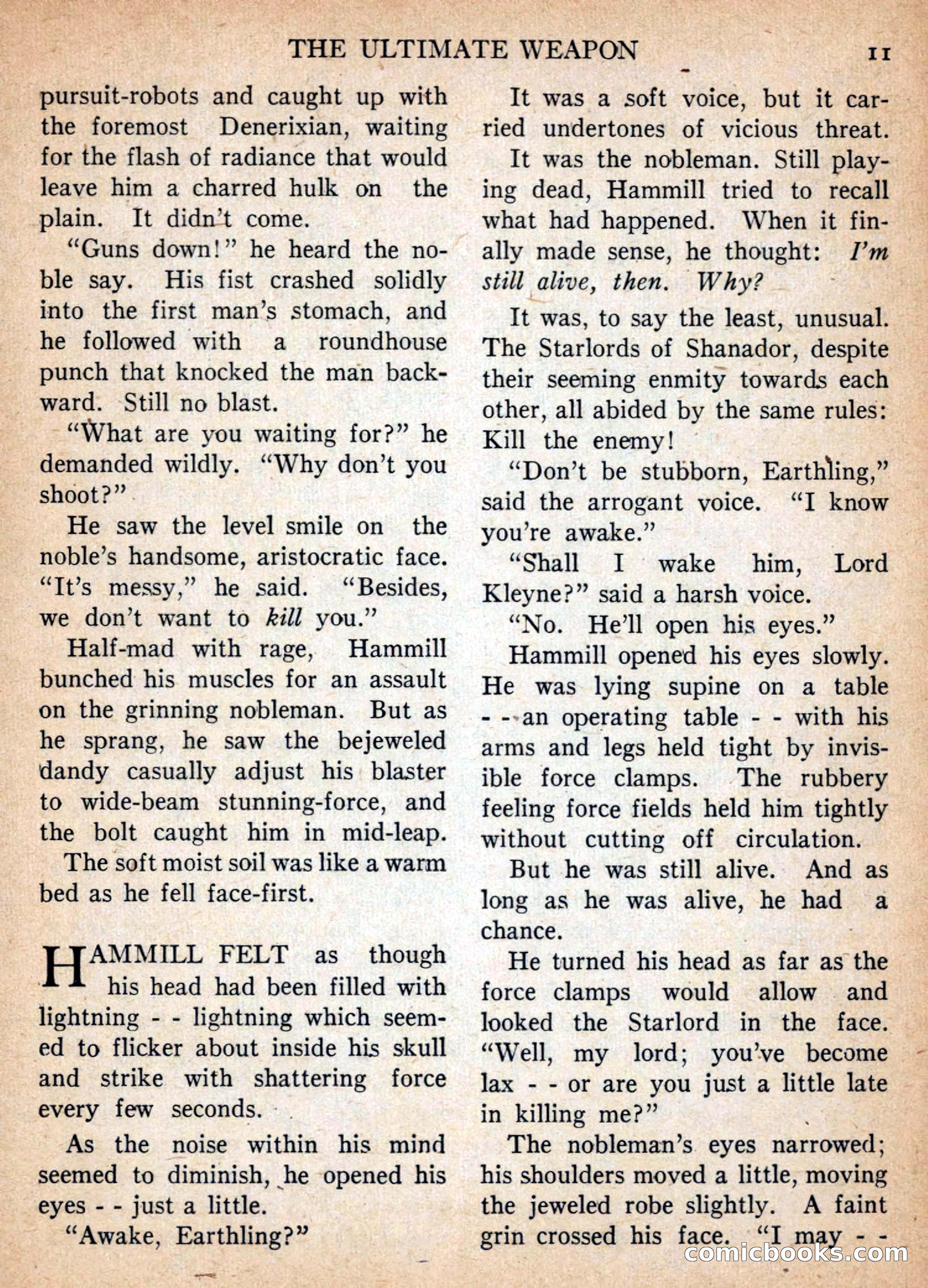 Imaginative Tales, January 1957 — page 11 of 132