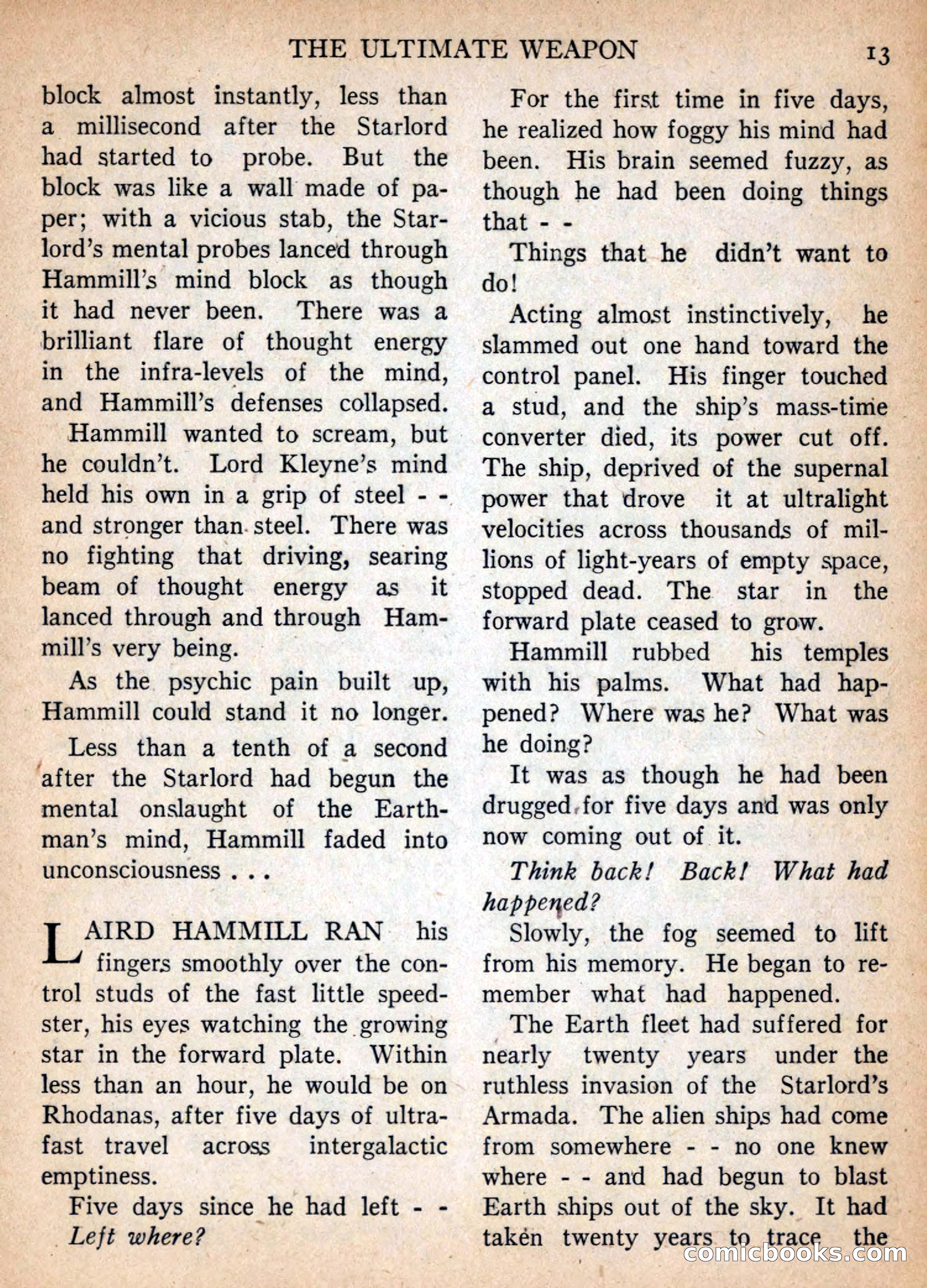 Imaginative Tales, January 1957 — page 13 of 132