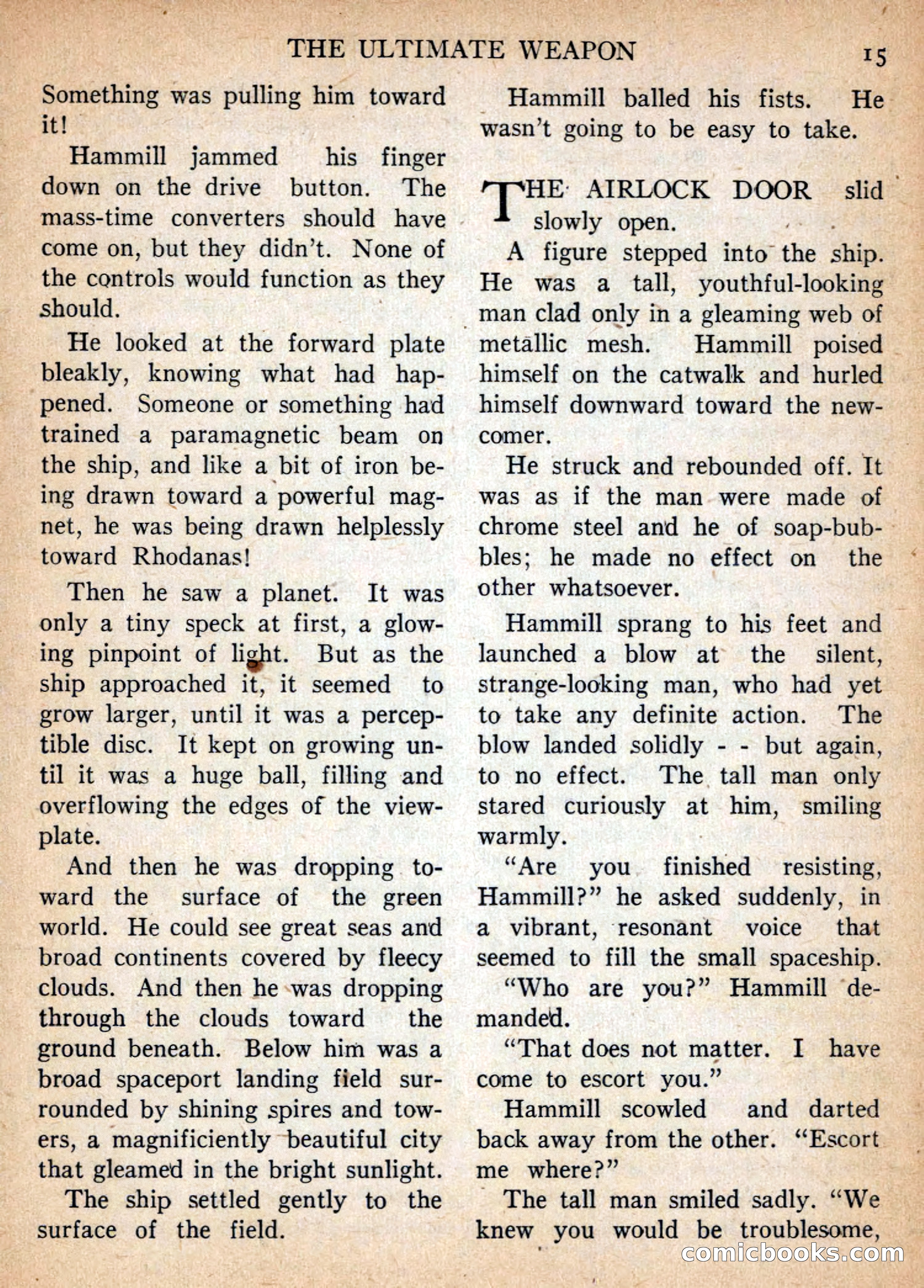 Imaginative Tales, January 1957 — page 15 of 132