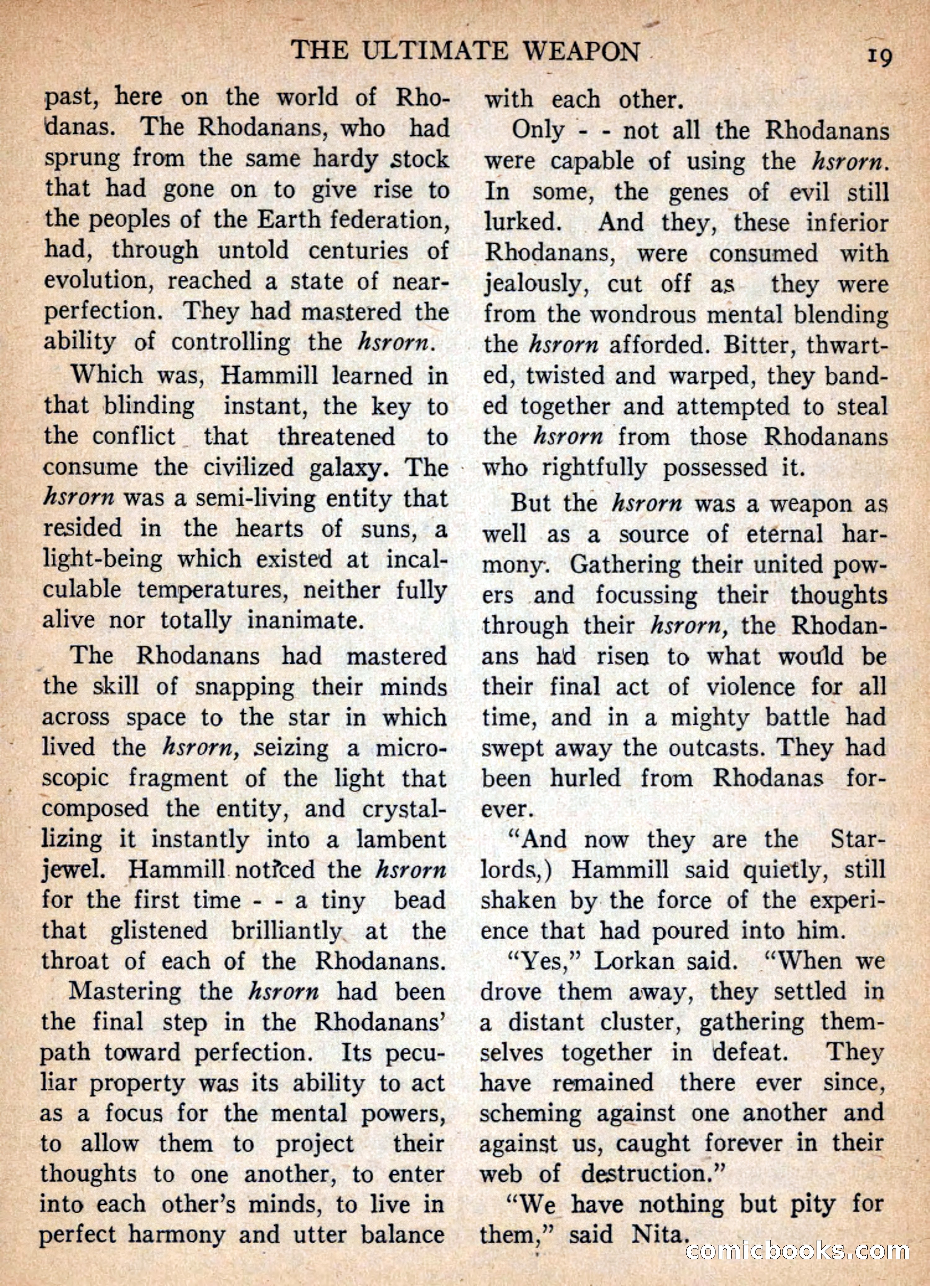 Imaginative Tales, January 1957 — page 19 of 132