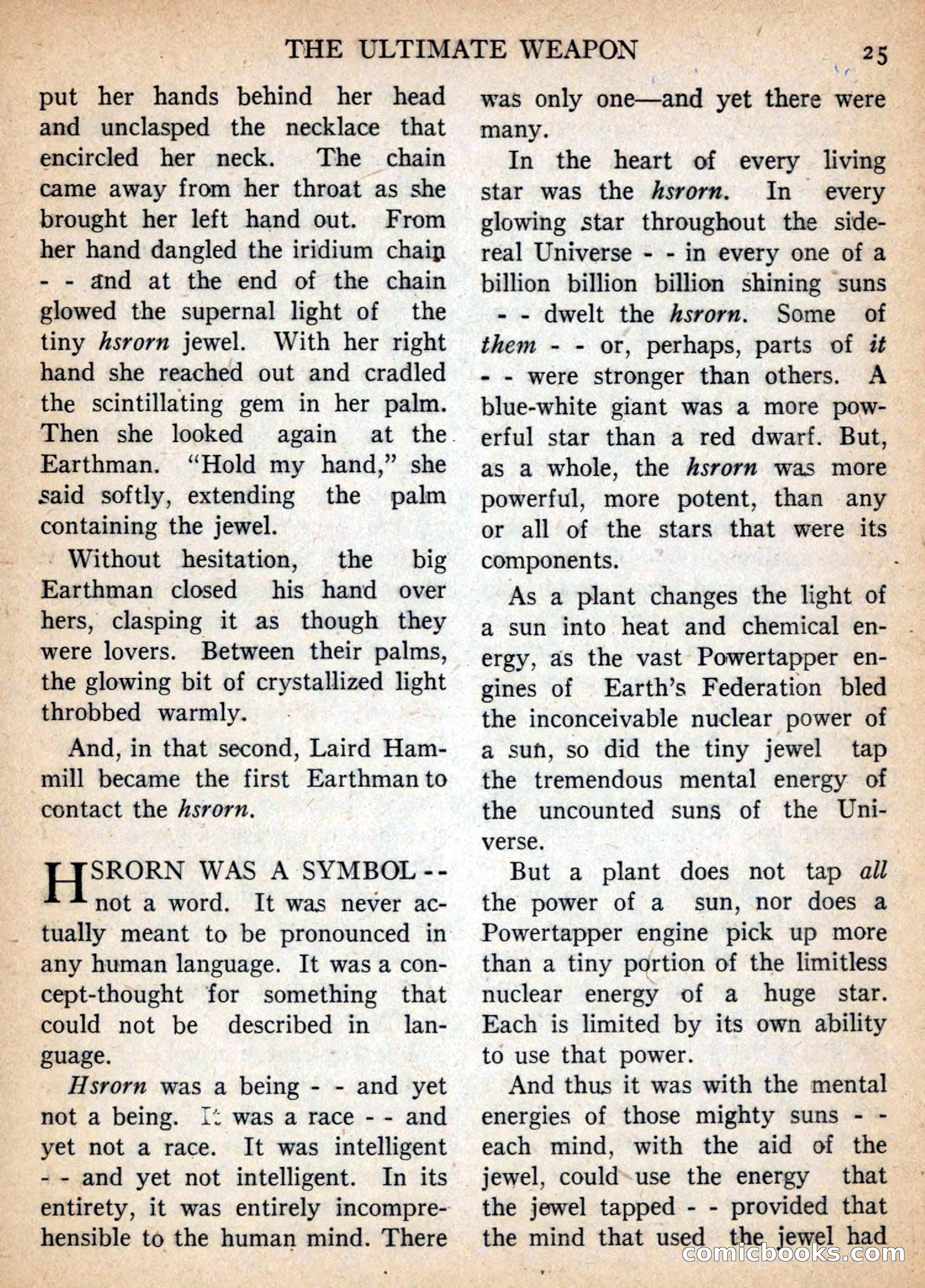 Imaginative Tales, January 1957 — page 25 of 132