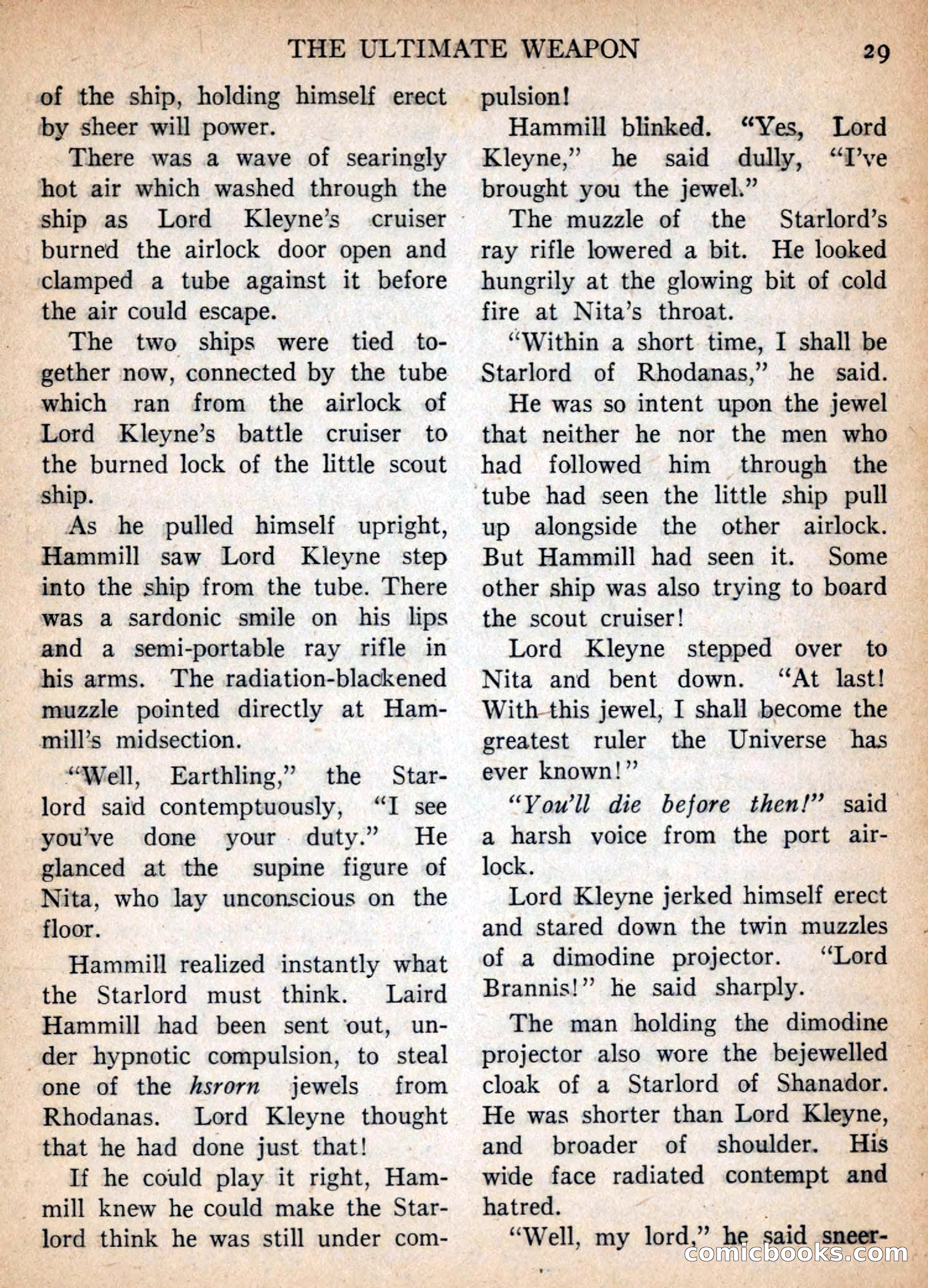 Imaginative Tales, January 1957 — page 29 of 132