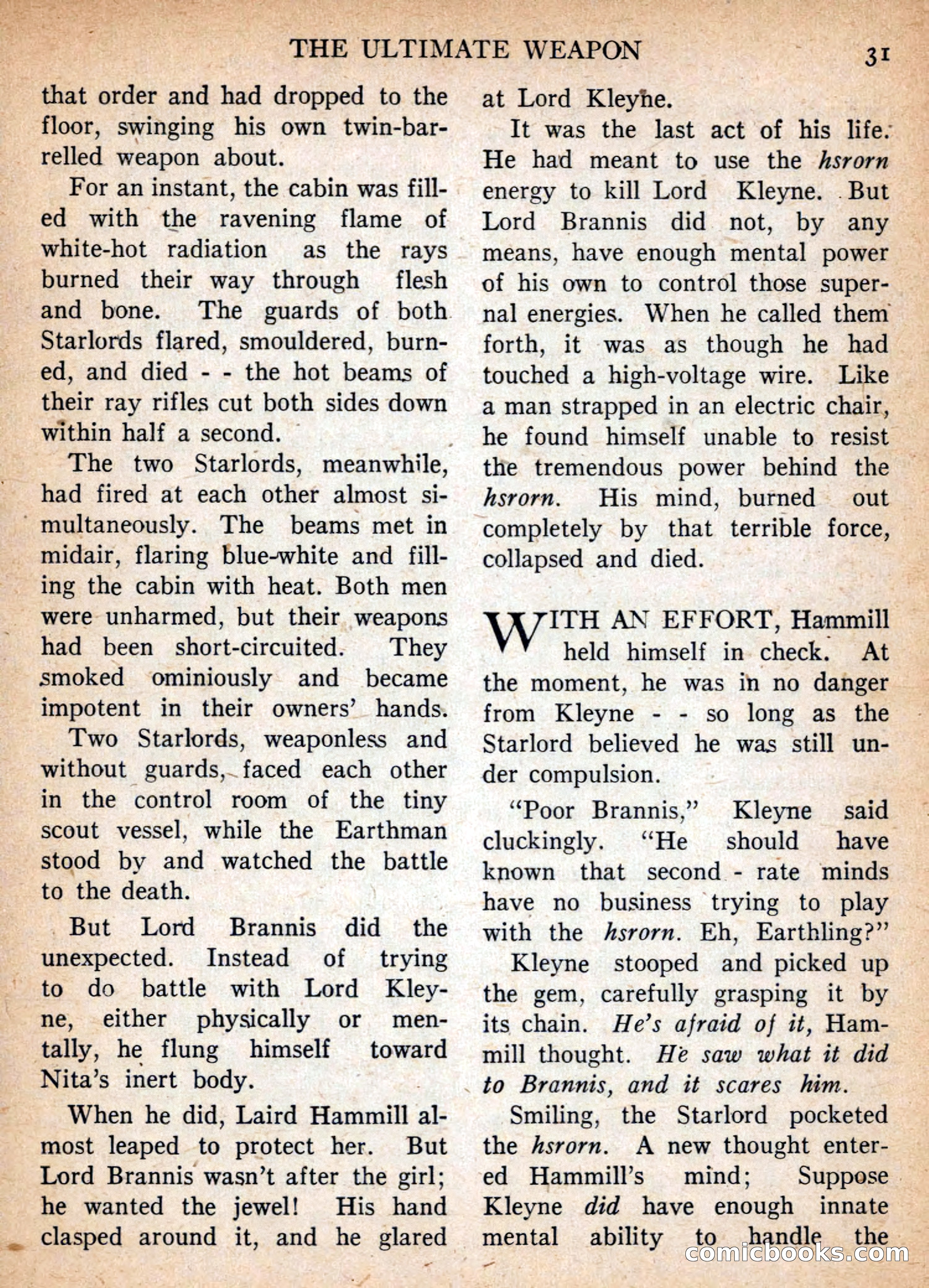 Imaginative Tales, January 1957 — page 31 of 132