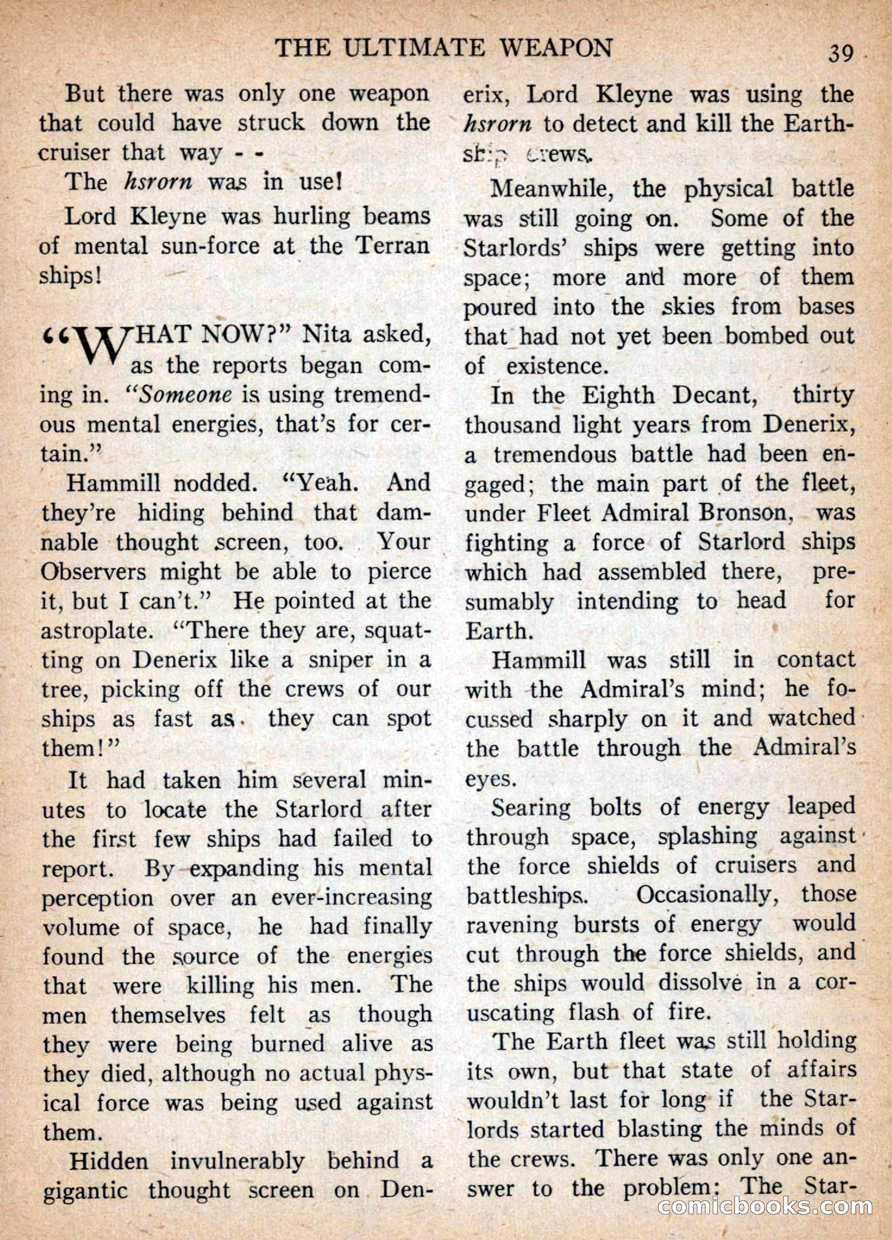 Imaginative Tales, January 1957 — page 39 of 132