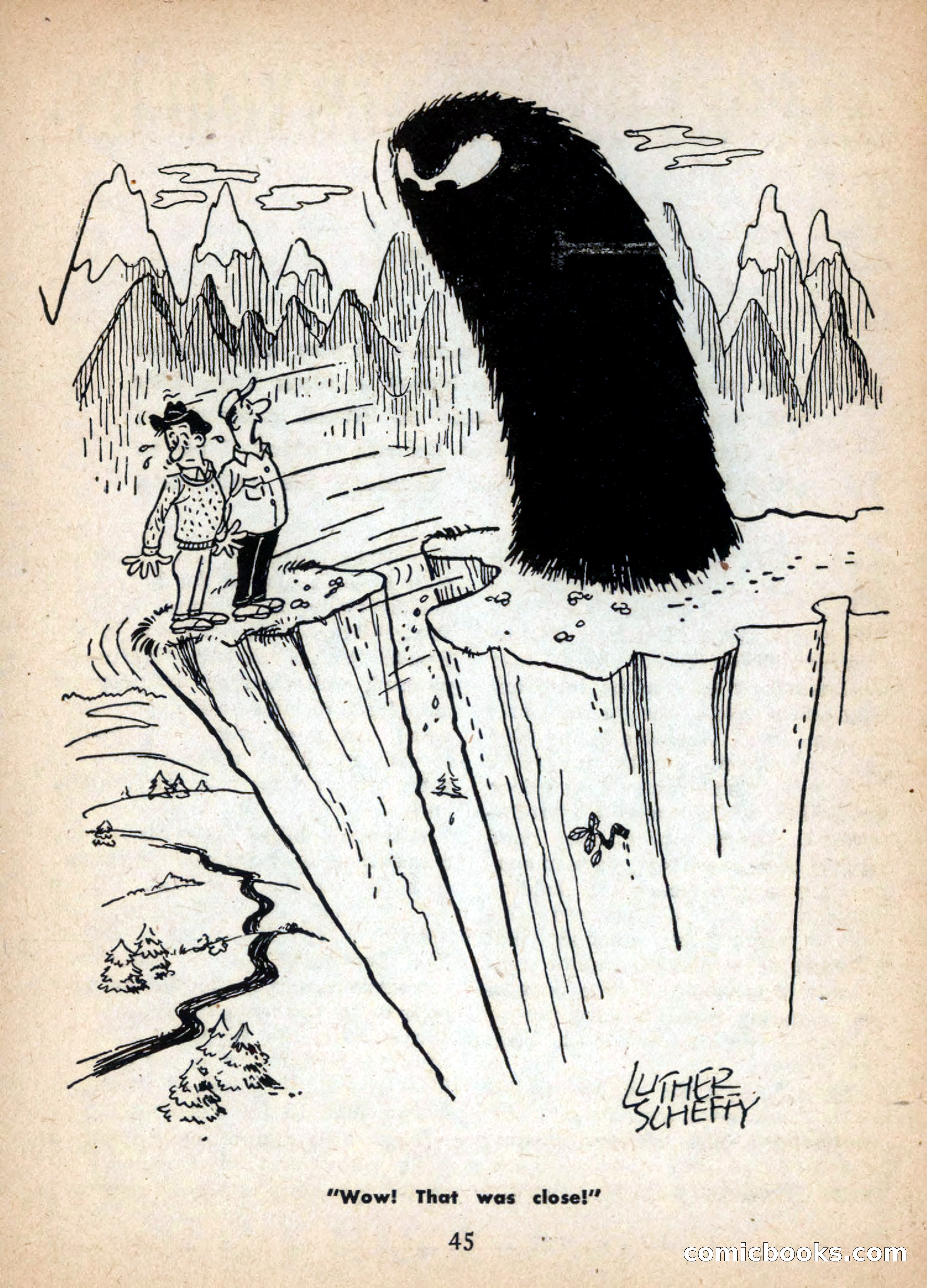 Imaginative Tales, January 1957 — page 45 of 132