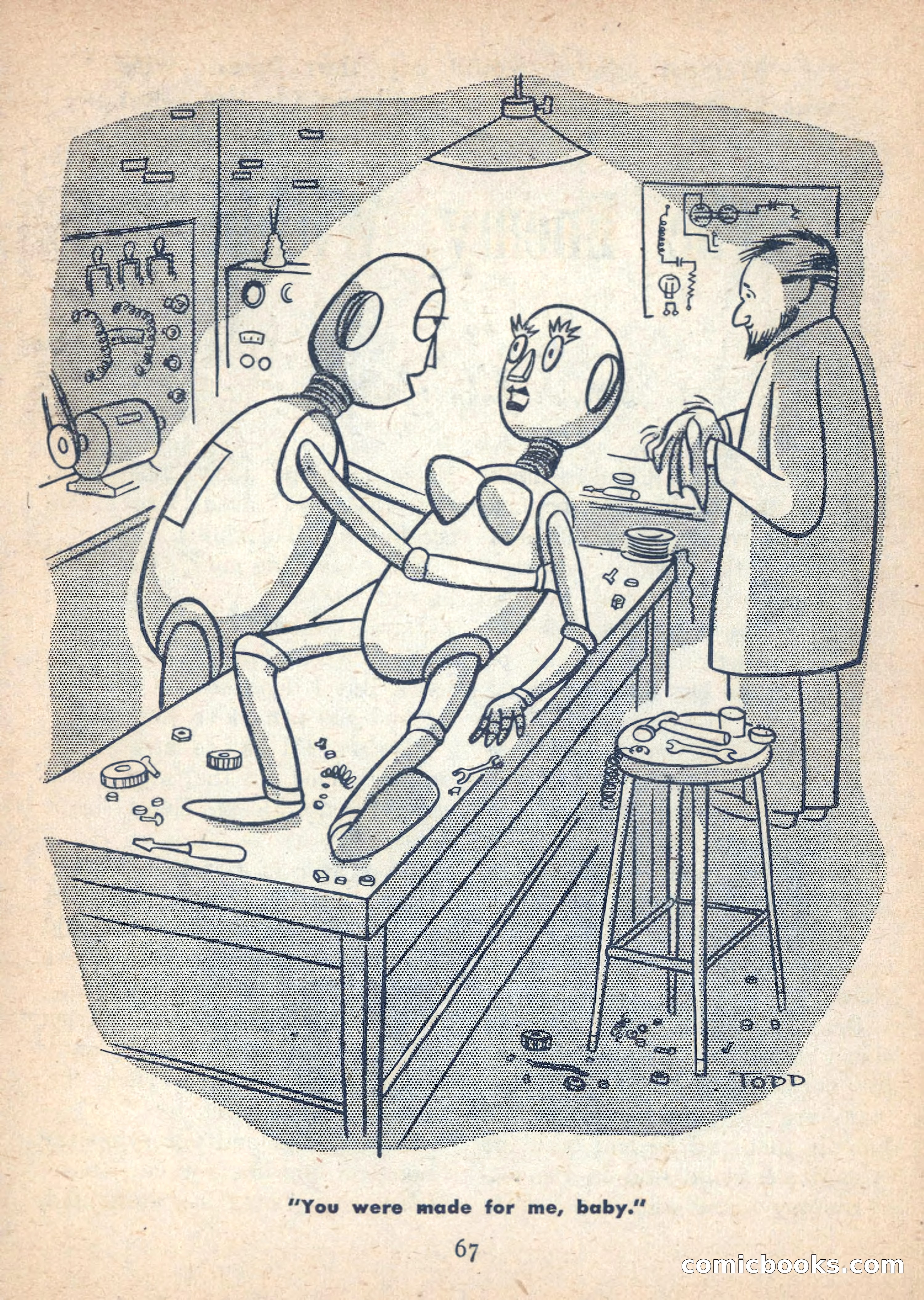Imaginative Tales, January 1957 — page 67 of 132
