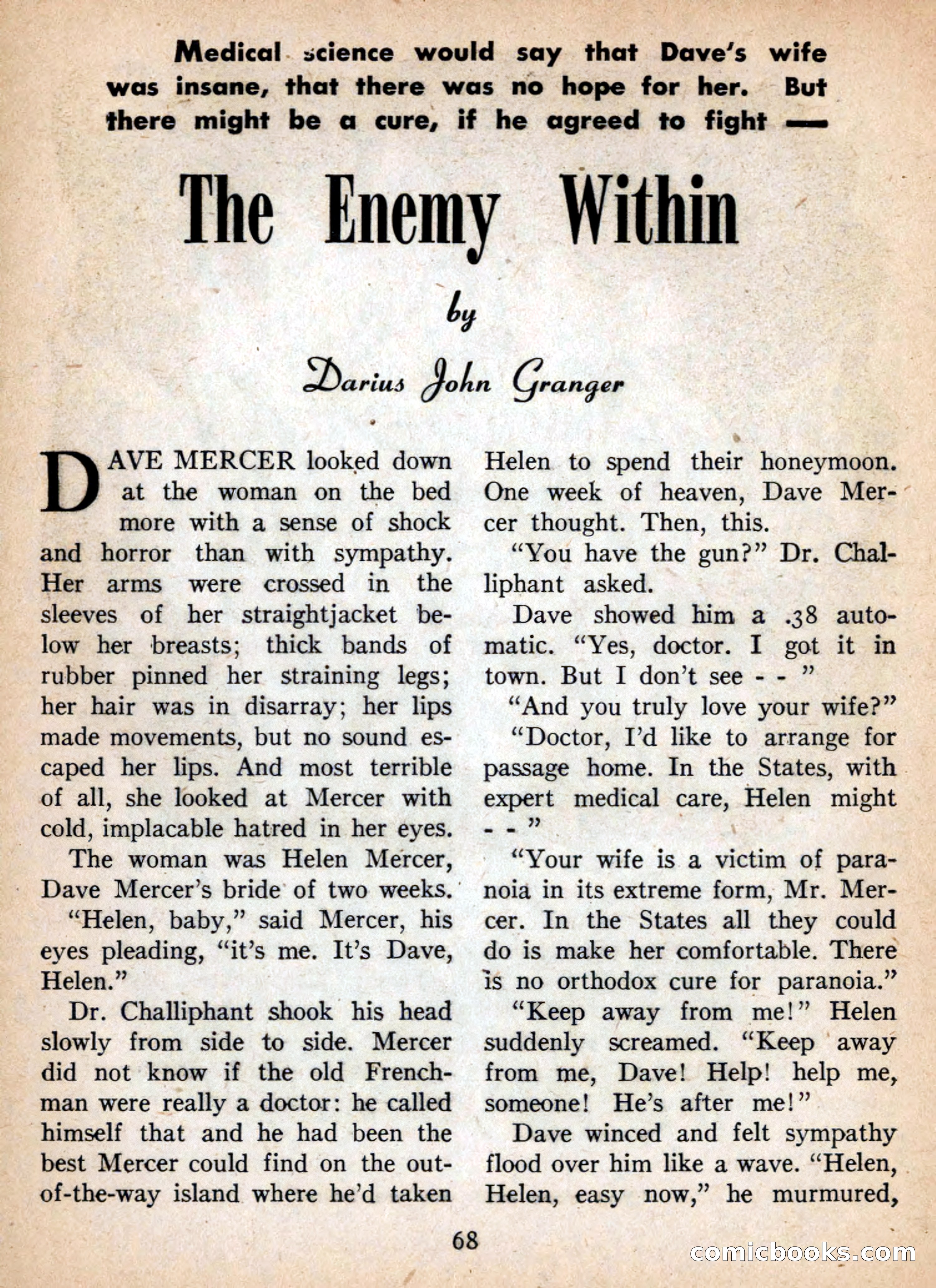 Imaginative Tales, January 1957 — page 68 of 132