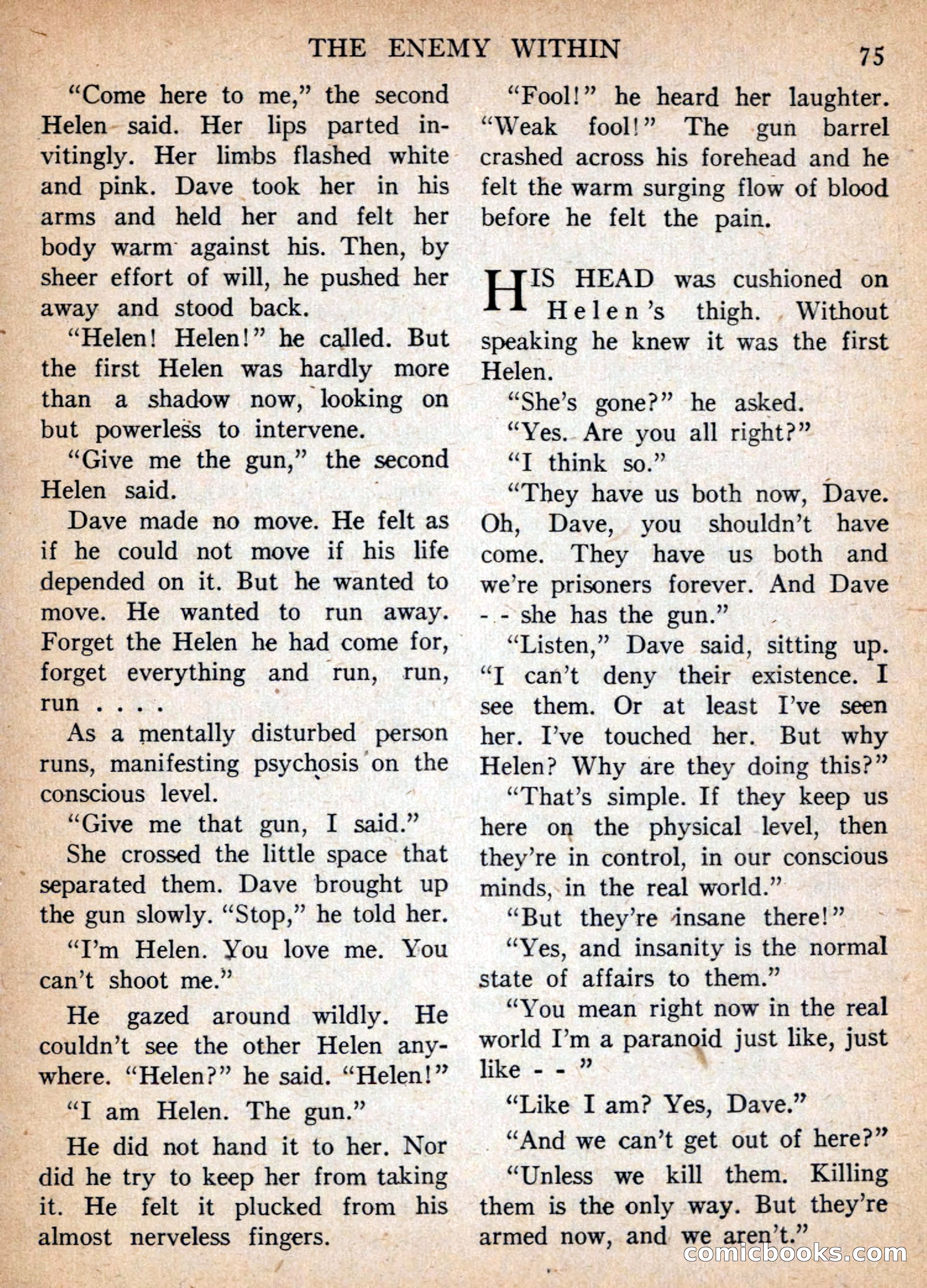 Imaginative Tales, January 1957 — page 75 of 132