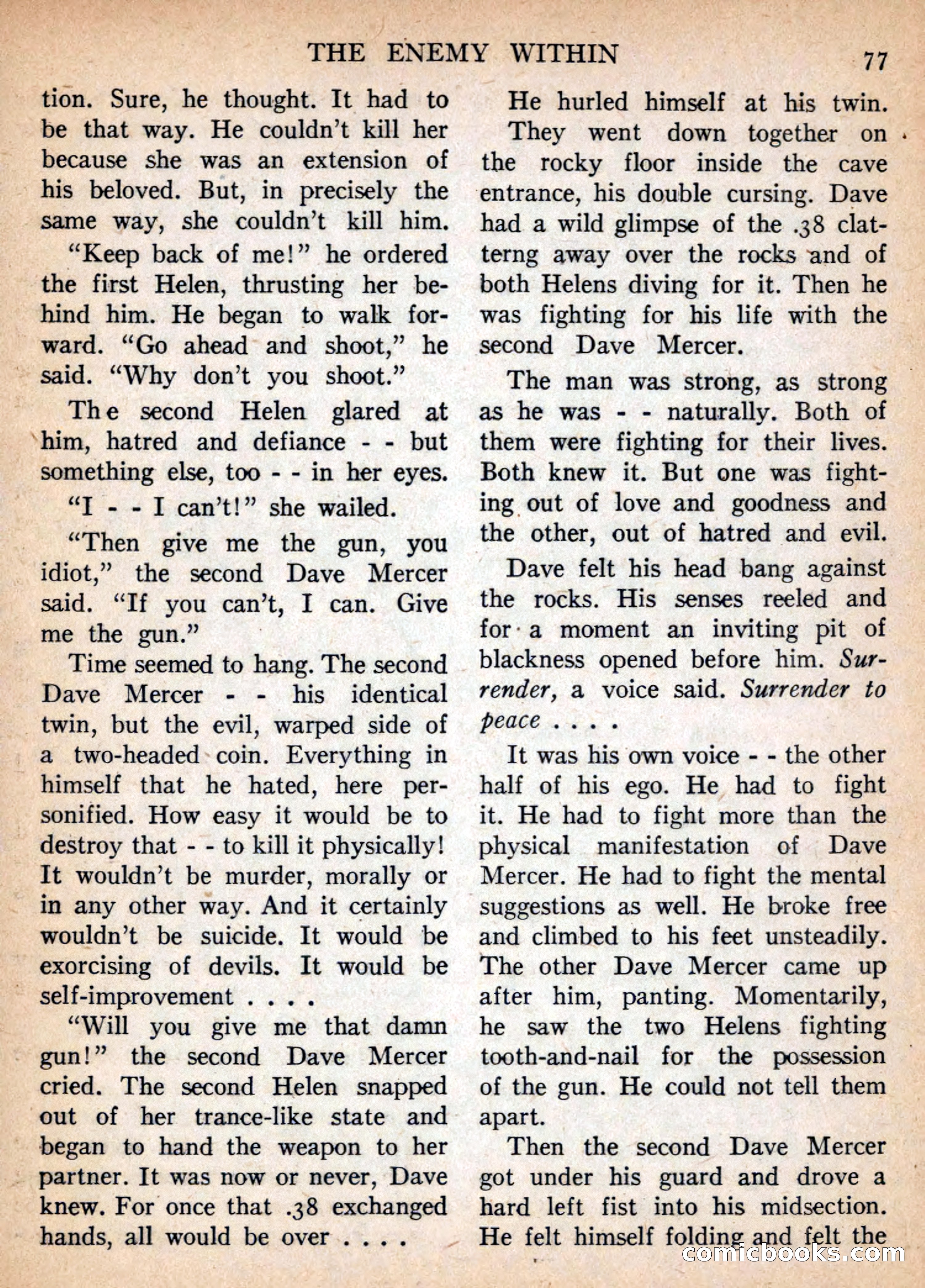 Imaginative Tales, January 1957 — page 77 of 132
