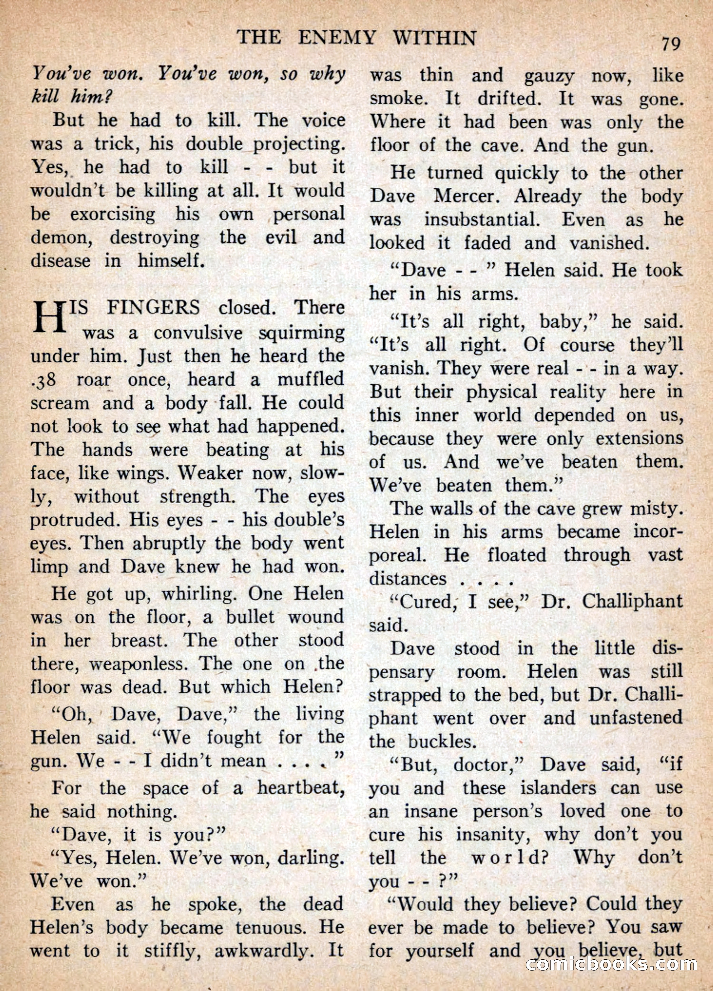 Imaginative Tales, January 1957 — page 79 of 132