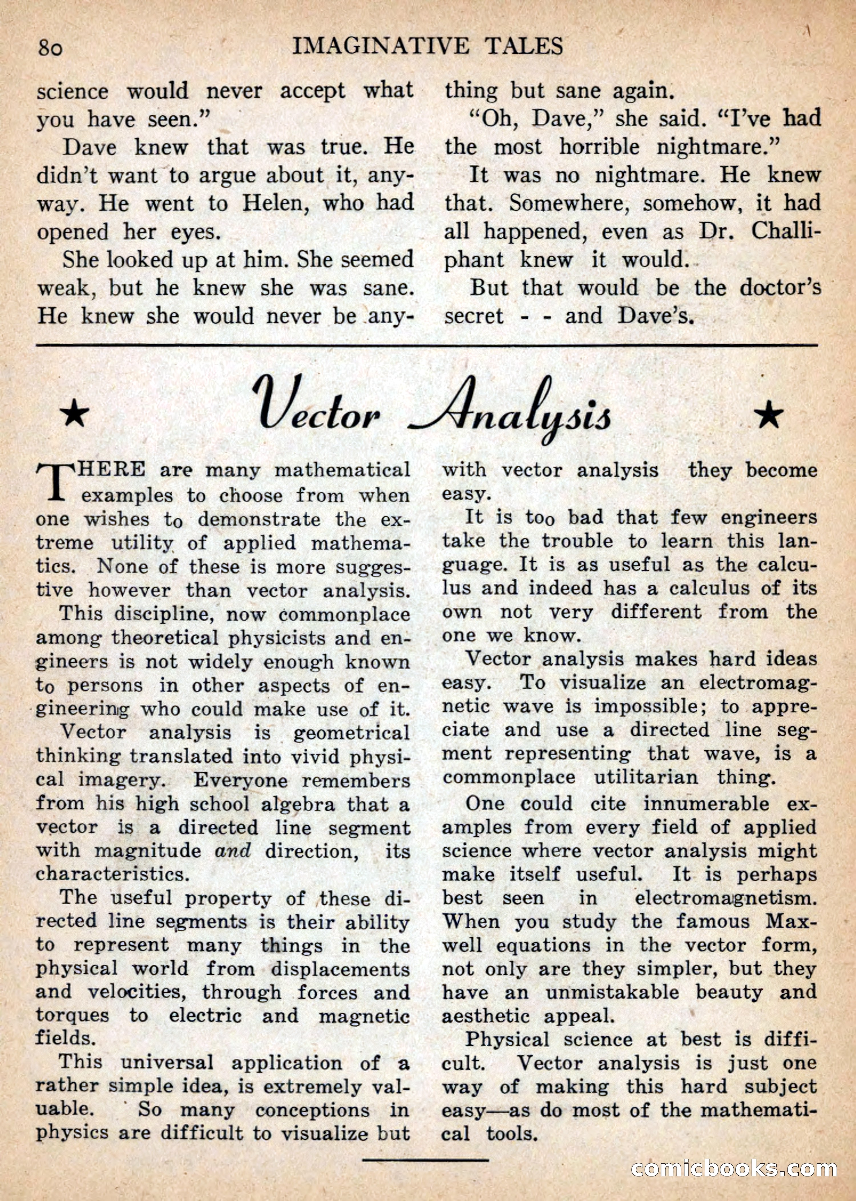 Imaginative Tales, January 1957 — page 80 of 132