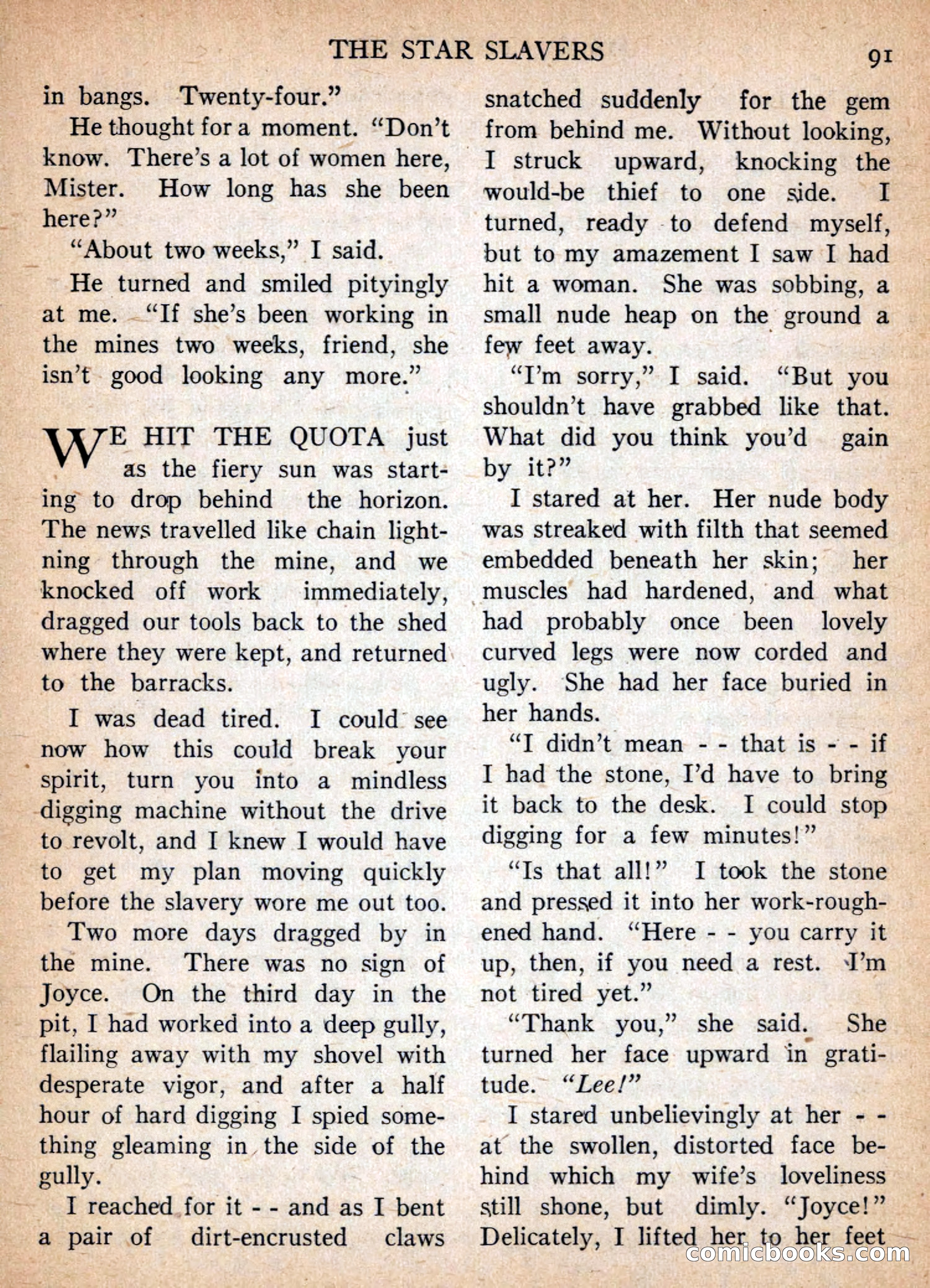Imaginative Tales, January 1957 — page 91 of 132
