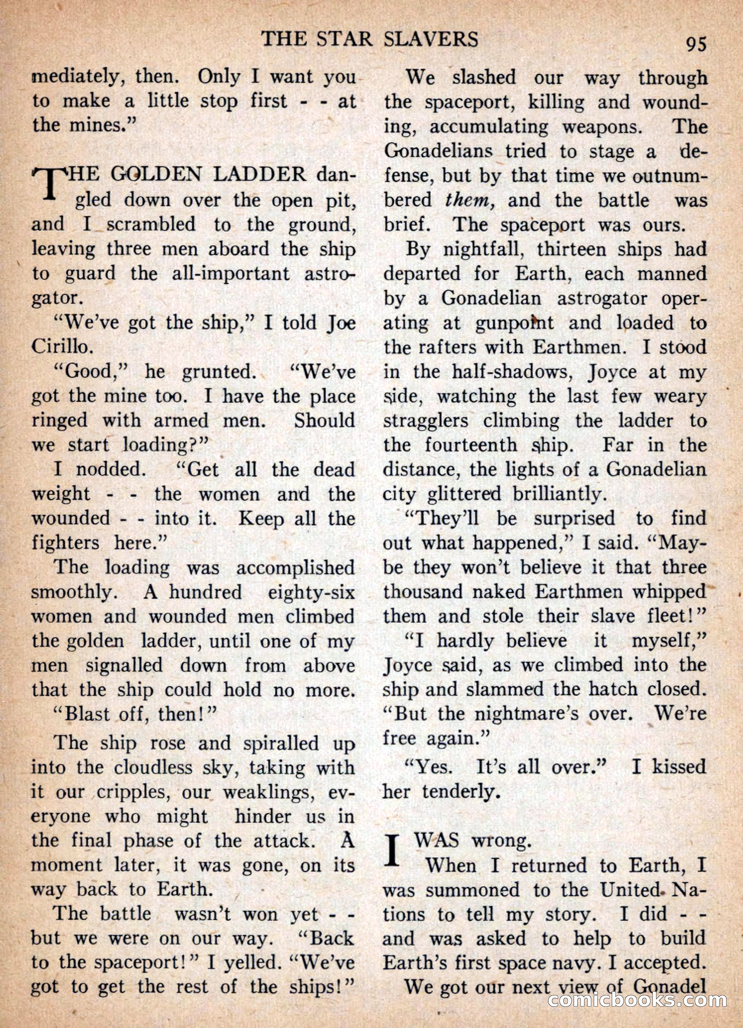 Imaginative Tales, January 1957 — page 95 of 132