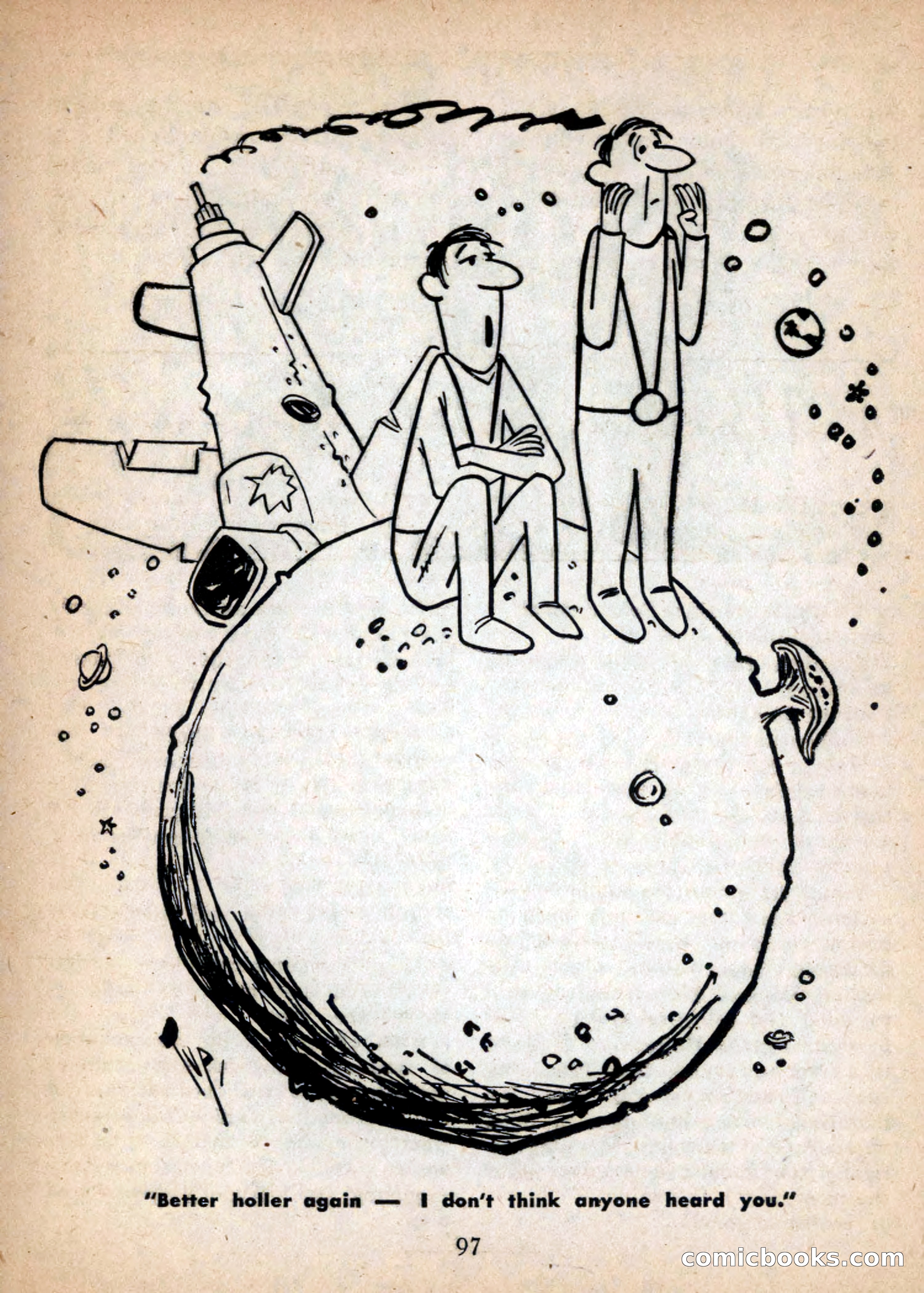 Imaginative Tales, January 1957 — page 97 of 132