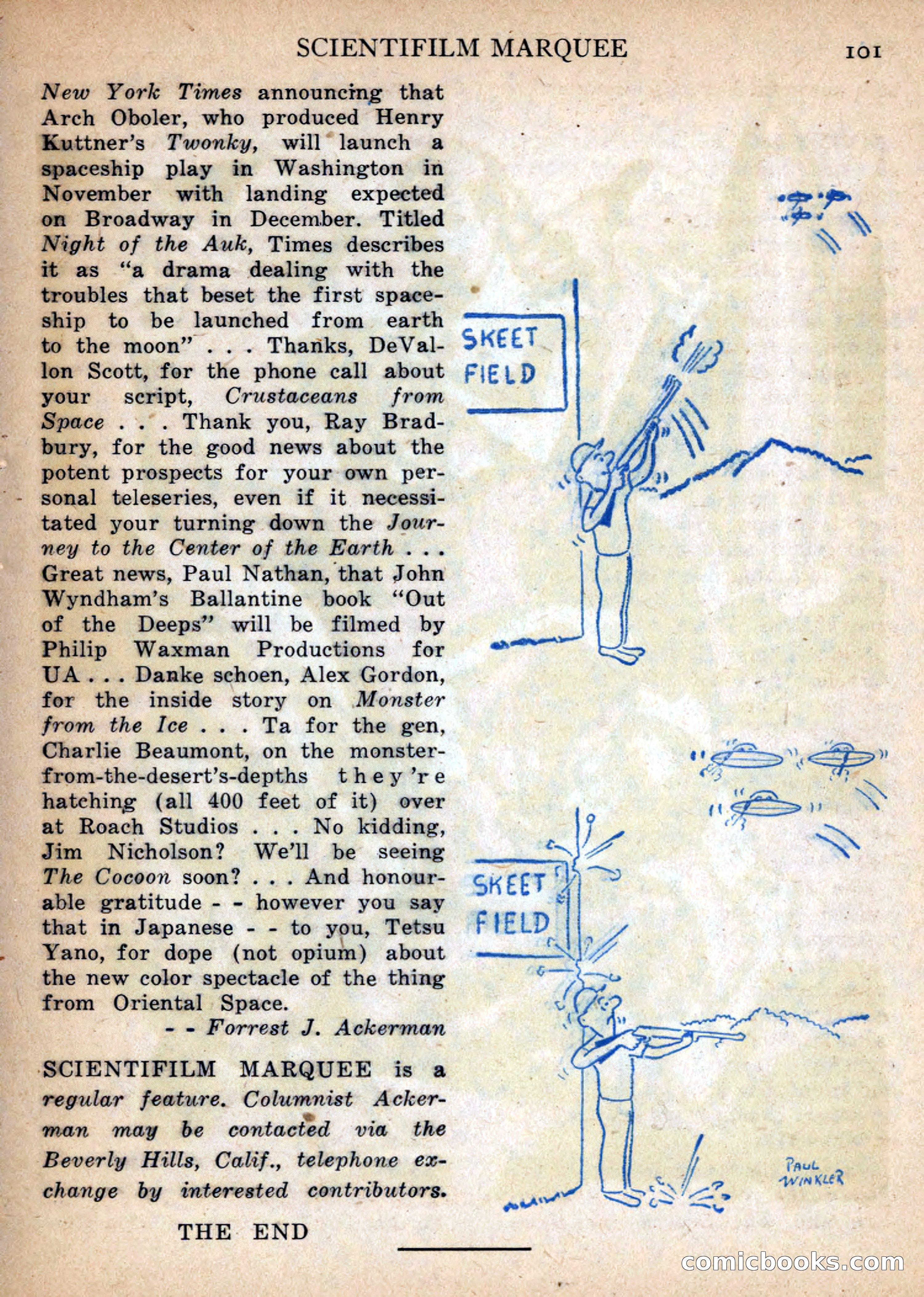 Imaginative Tales, January 1957 — page 101 of 132