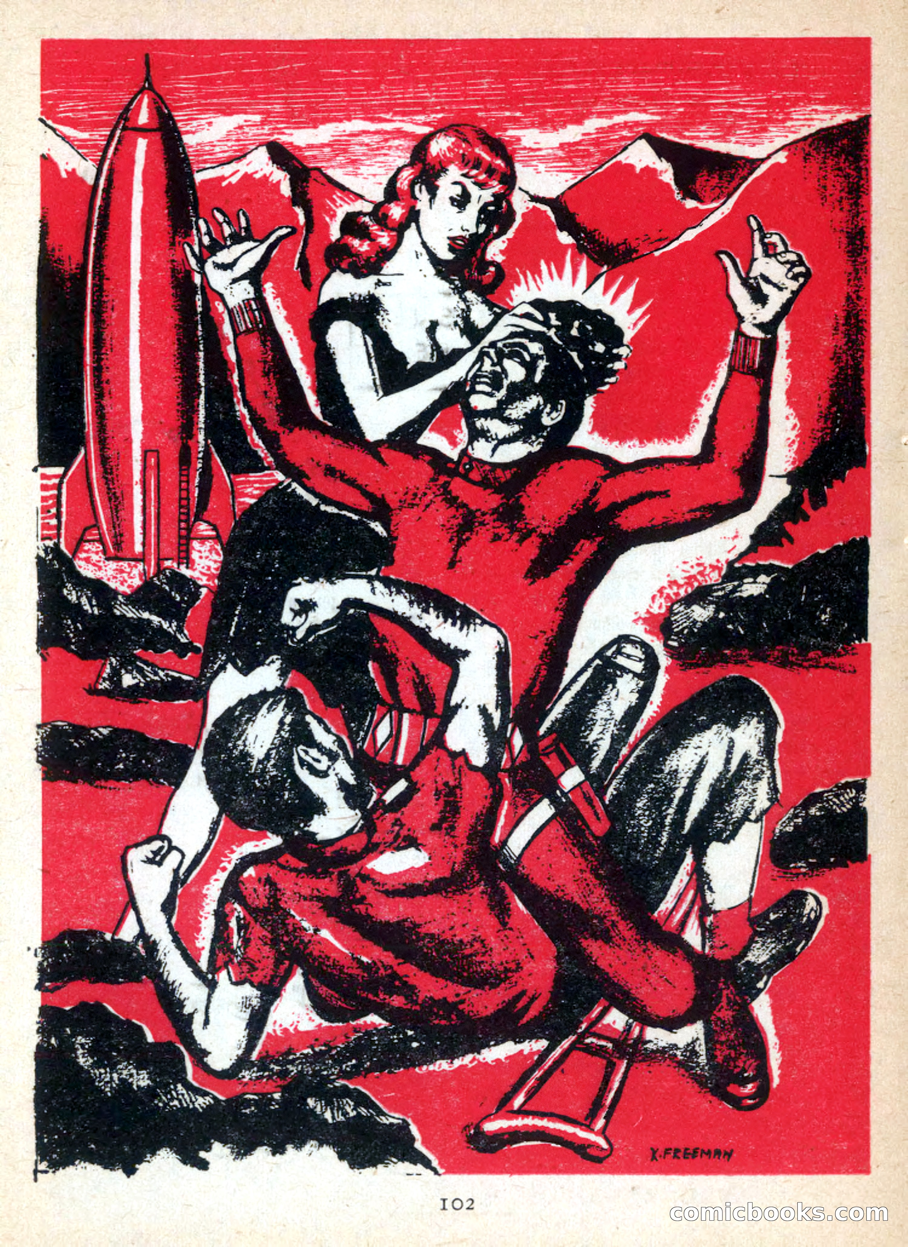 Imaginative Tales, January 1957 — page 102 of 132