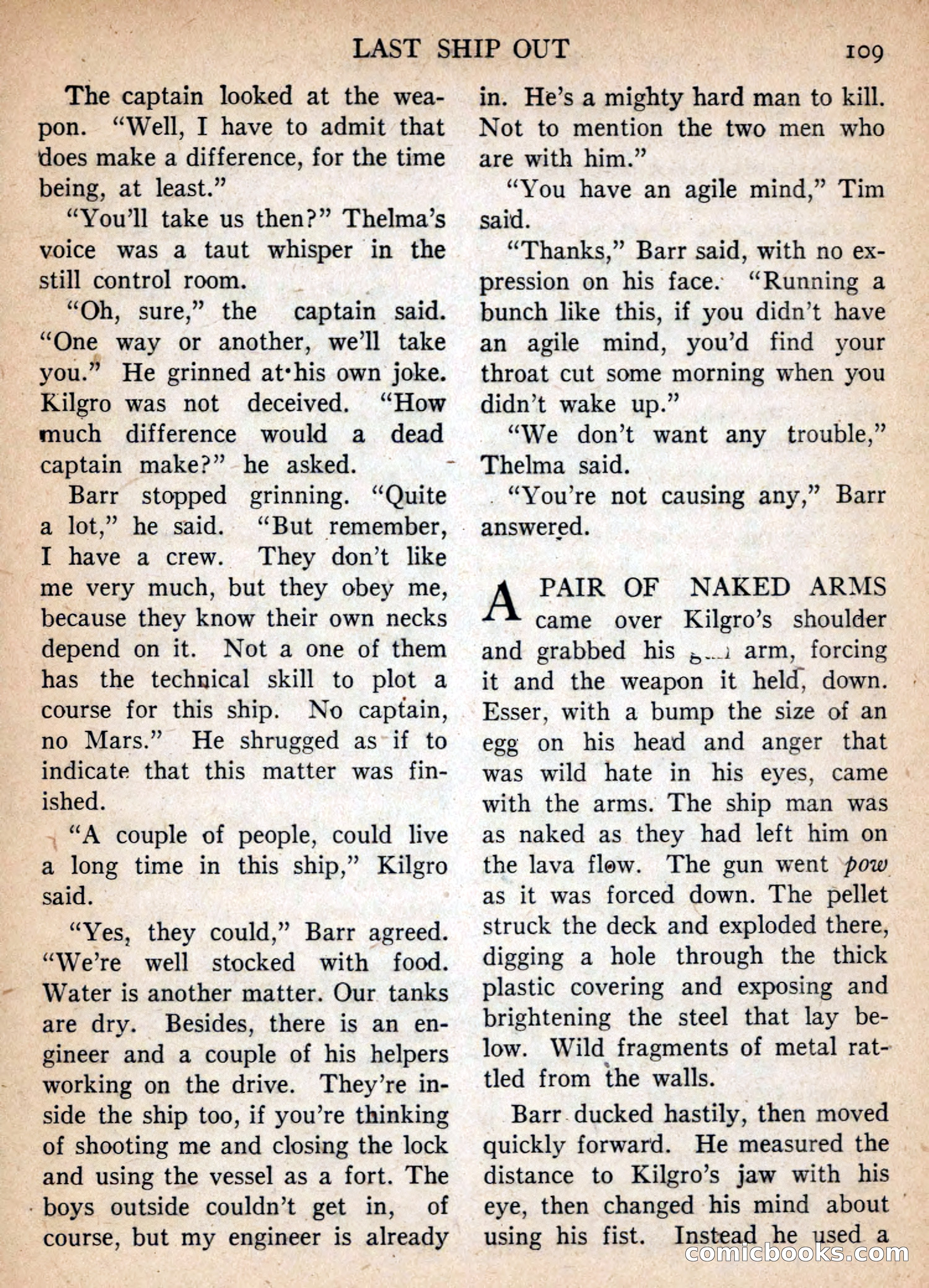 Imaginative Tales, January 1957 — page 109 of 132