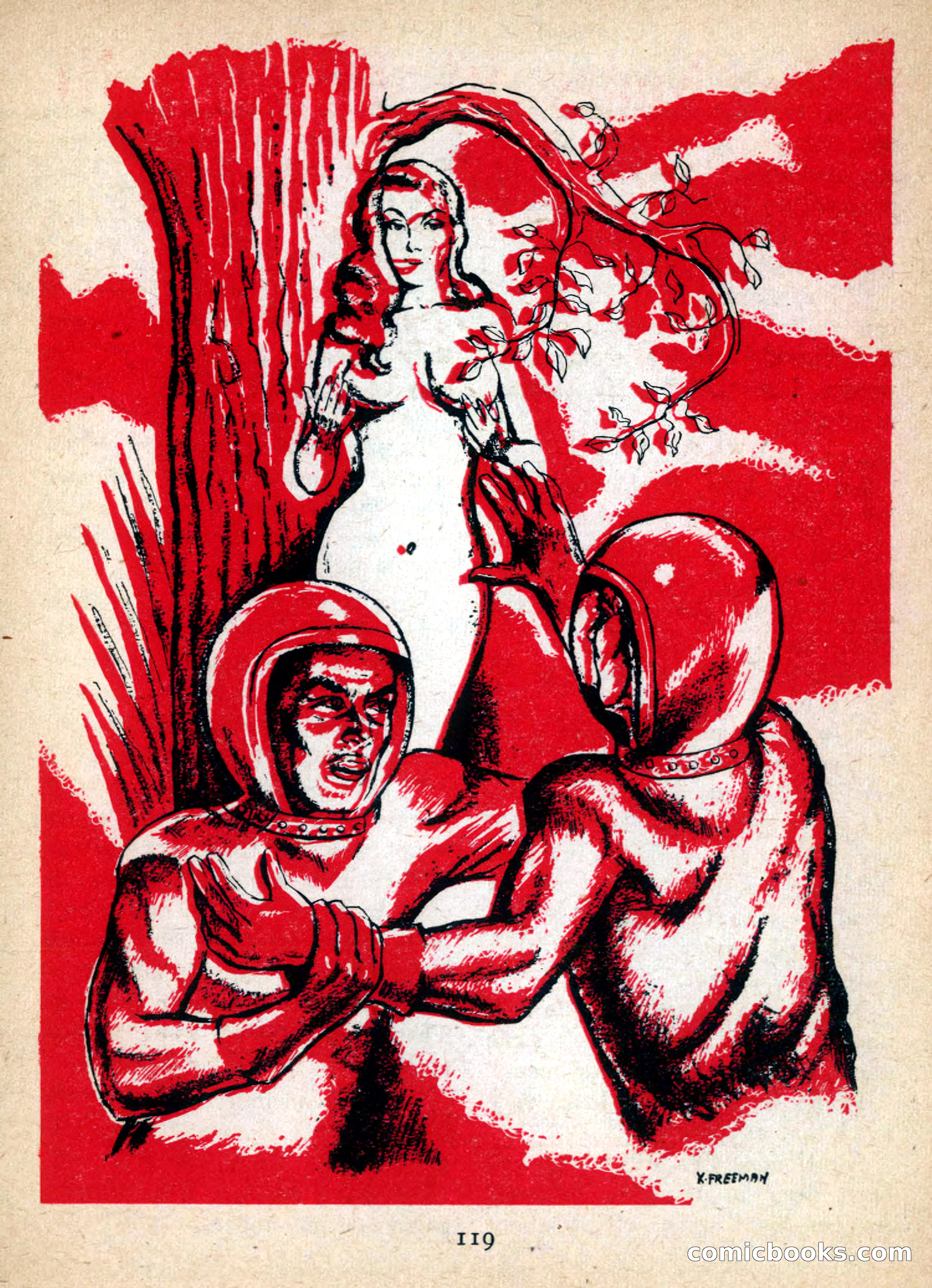 Imaginative Tales, January 1957 — page 119 of 132