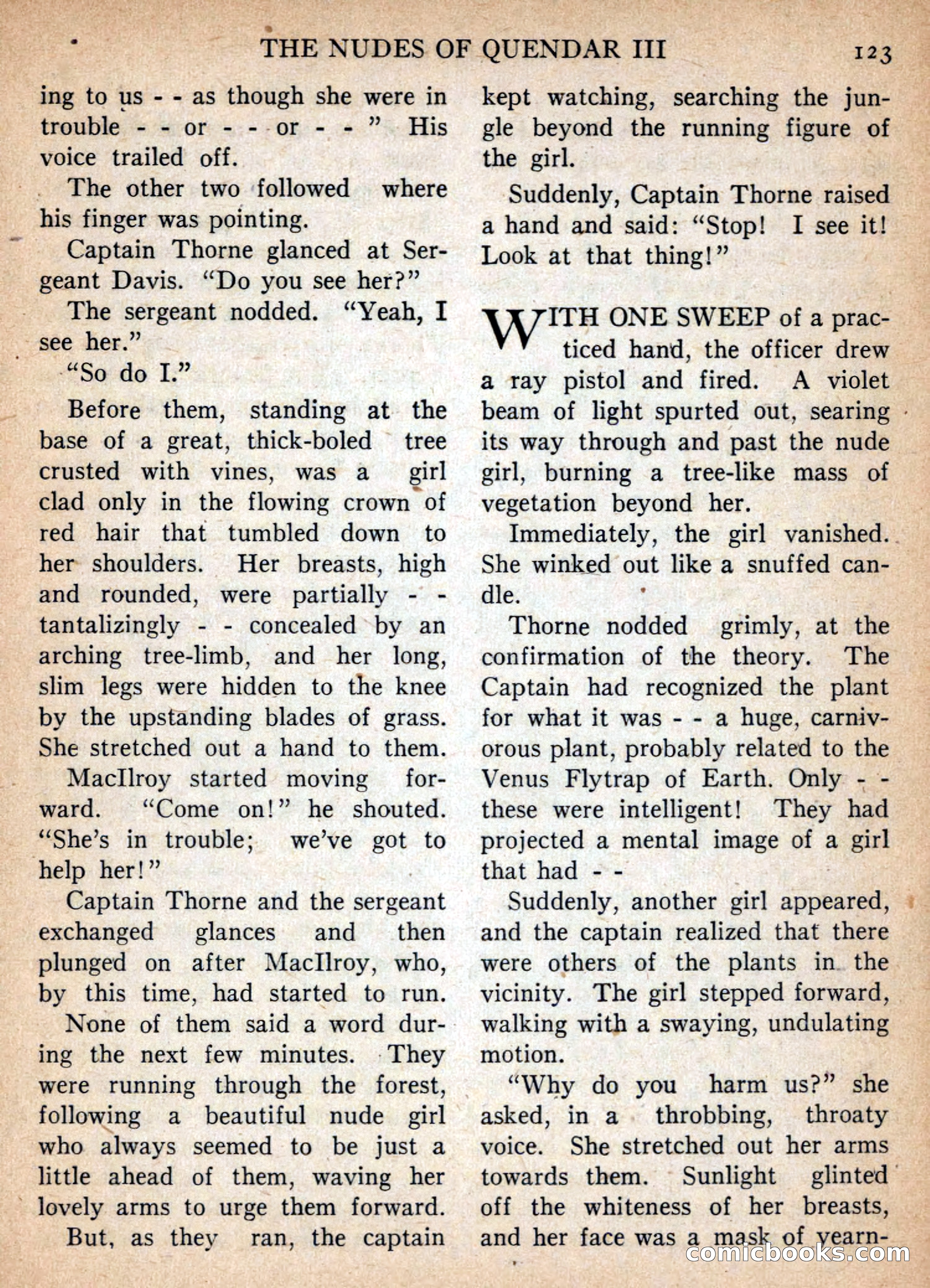 Imaginative Tales, January 1957 — page 123 of 132